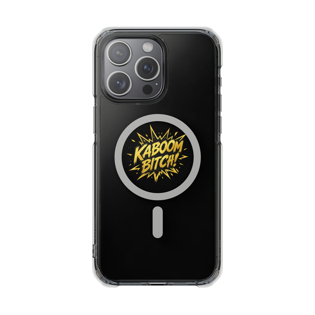 Kaboom Bitch iPhone Case
