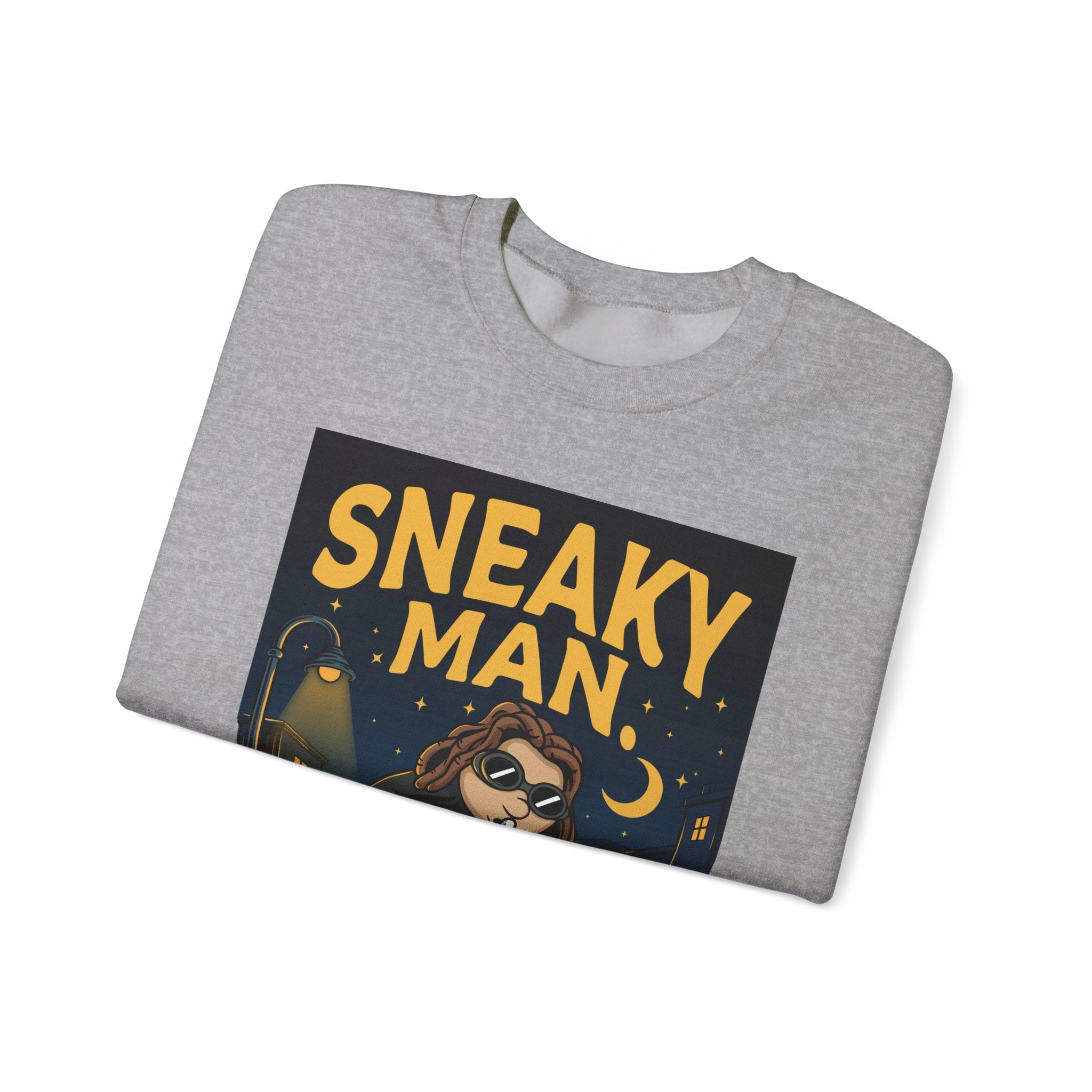 Sneaky Man Crewneck Sweatshirt