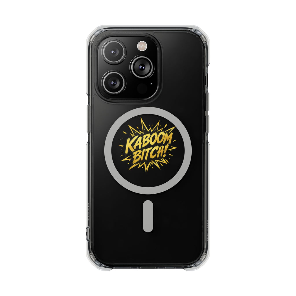 Kaboom Bitch iPhone Case