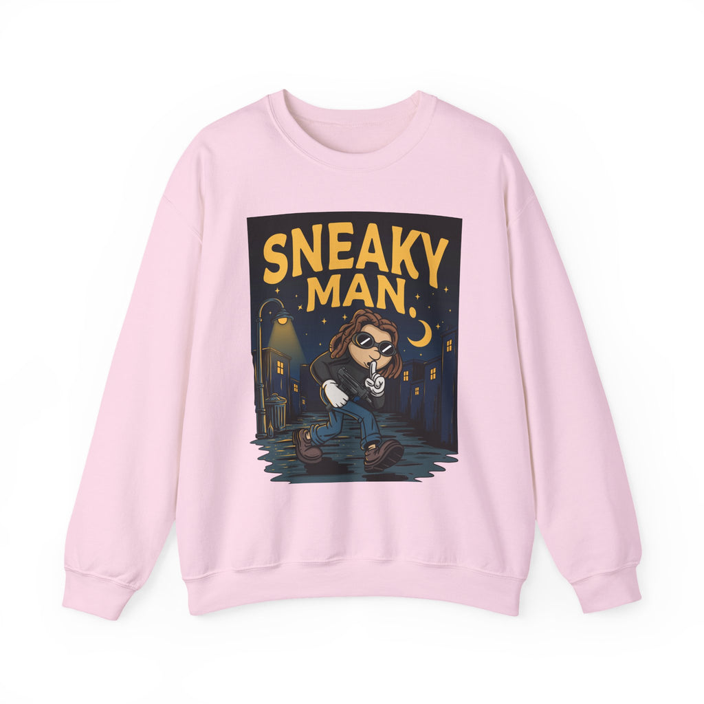 Sneaky Man Crewneck Sweatshirt