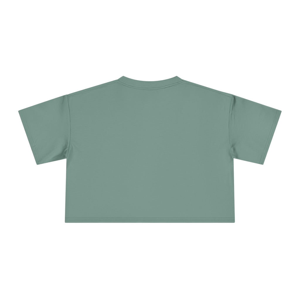 Sneaky Girl Pink Retro Crop Tee