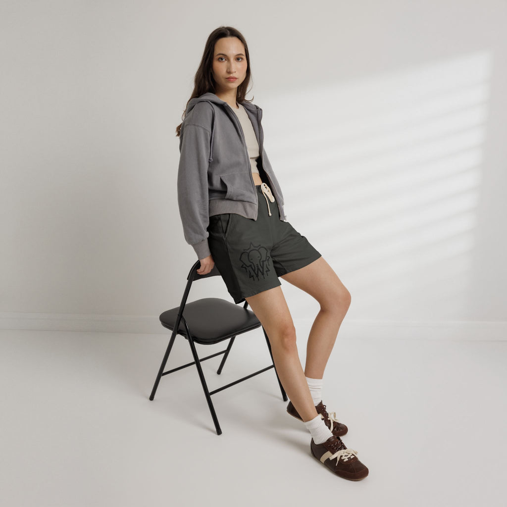 WESALINKI LOGO SWEAT SHORTS