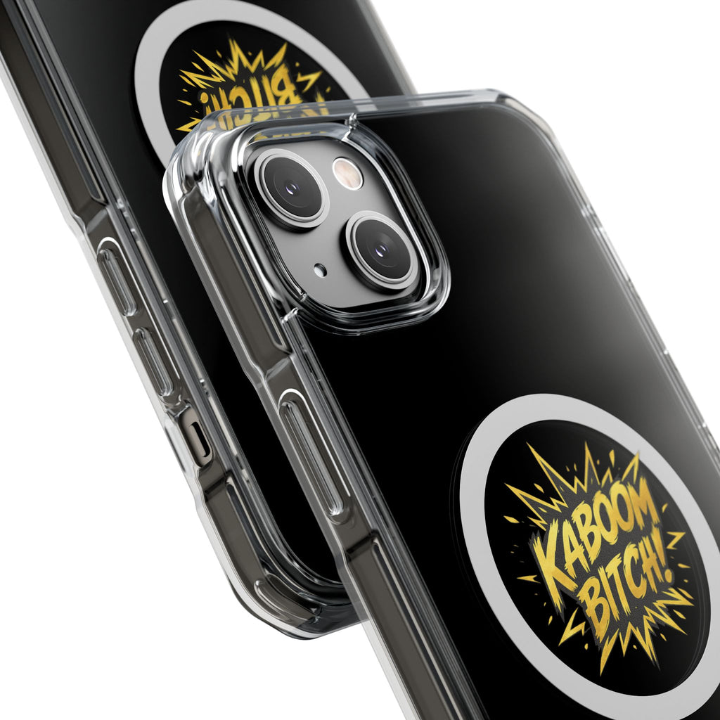 Kaboom Bitch iPhone Case