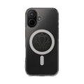 Clear Magnetic Phone Case — Black Elephant Wesalinki Ring Grip