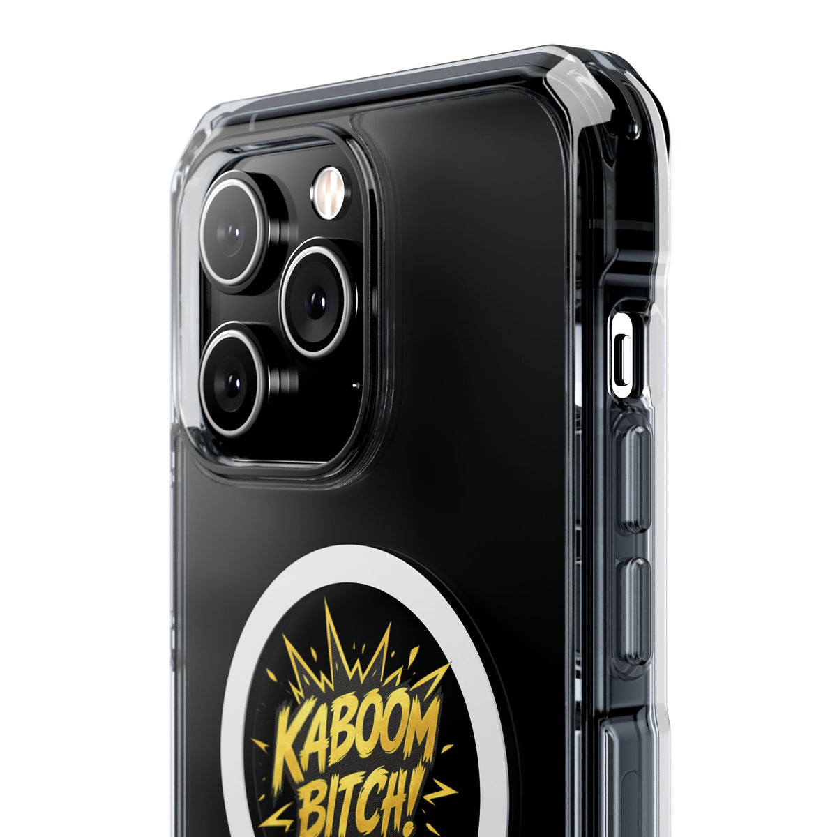 Kaboom Bitch iPhone Case