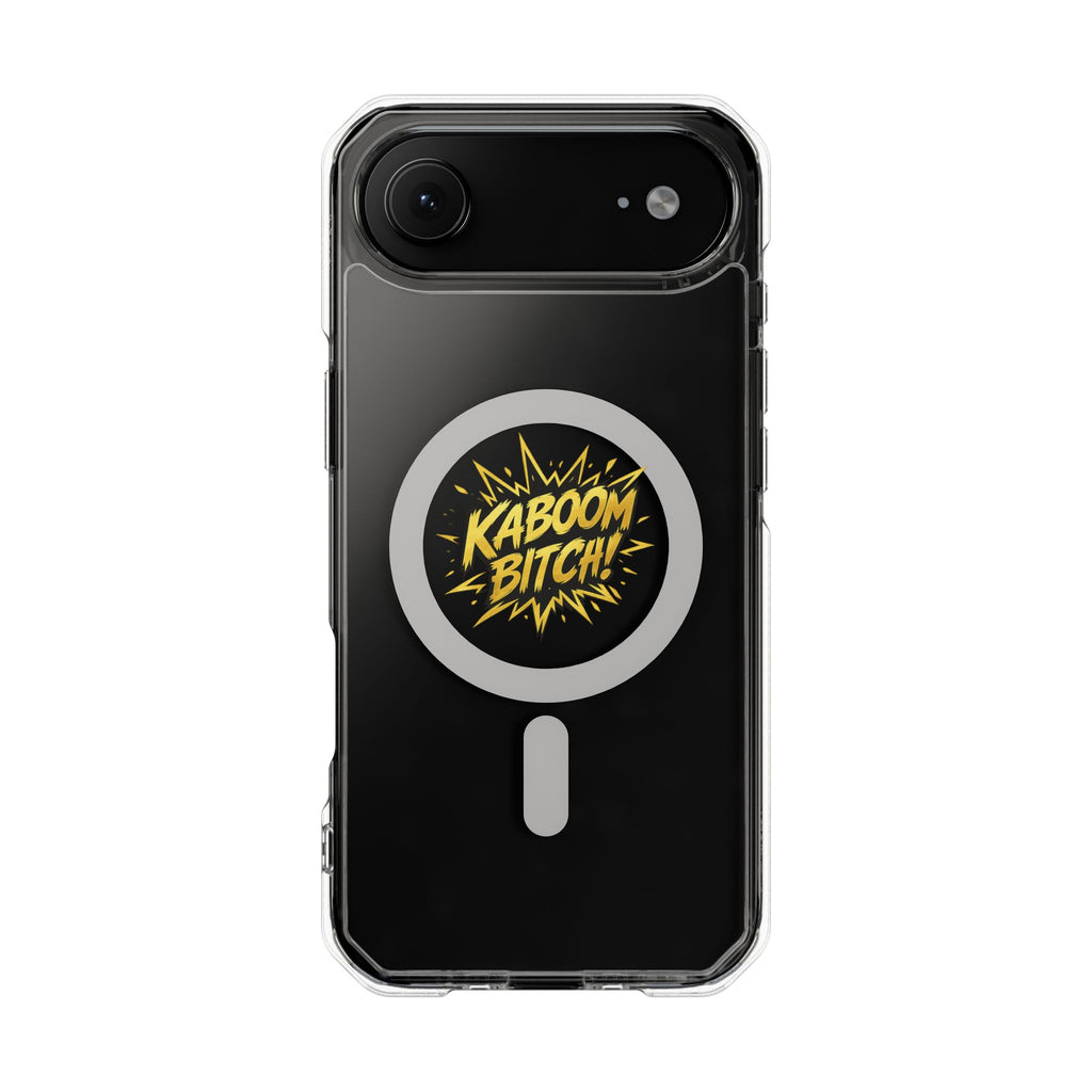 Kaboom Bitch iPhone Case