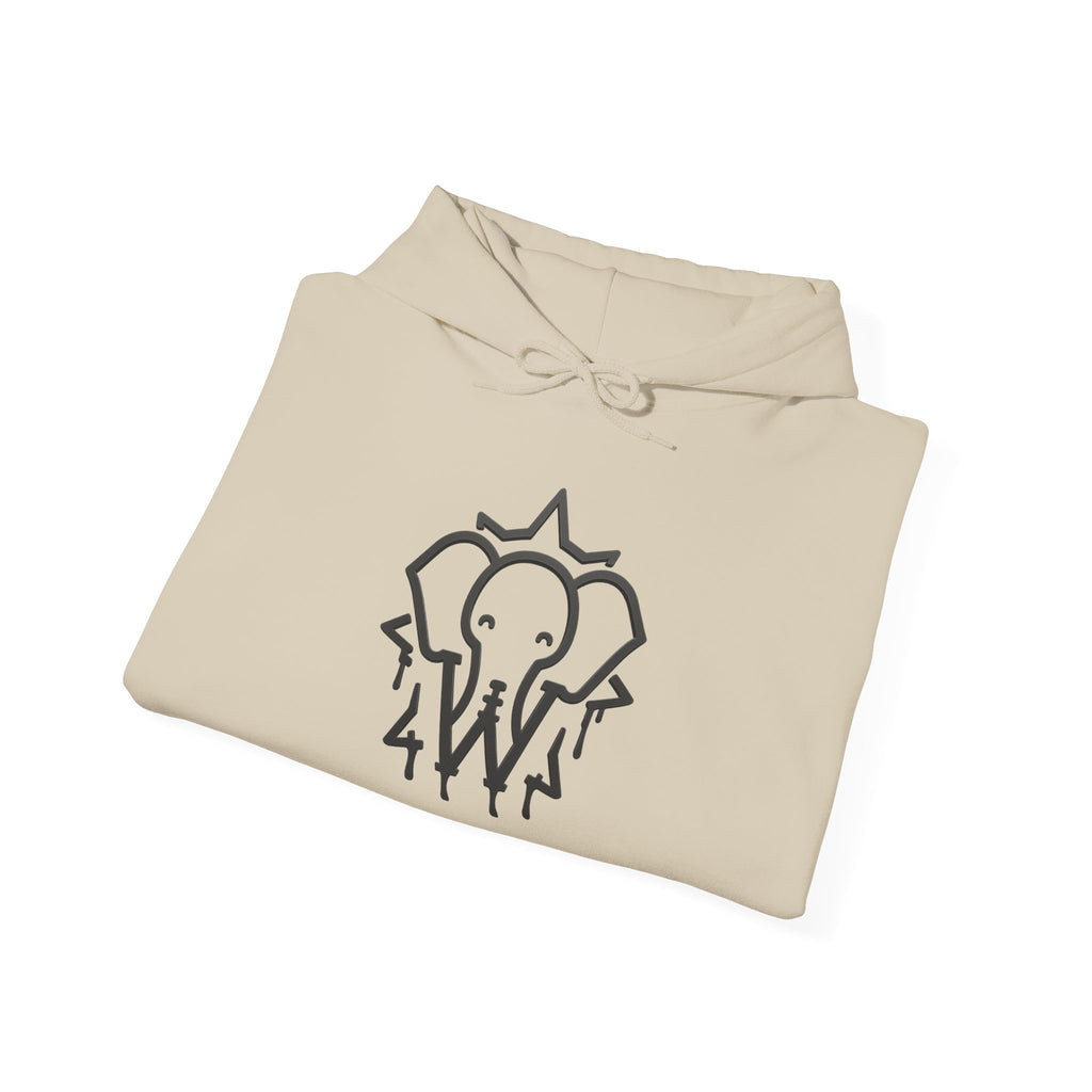 Wesalinki Elephant Logo Hoodie