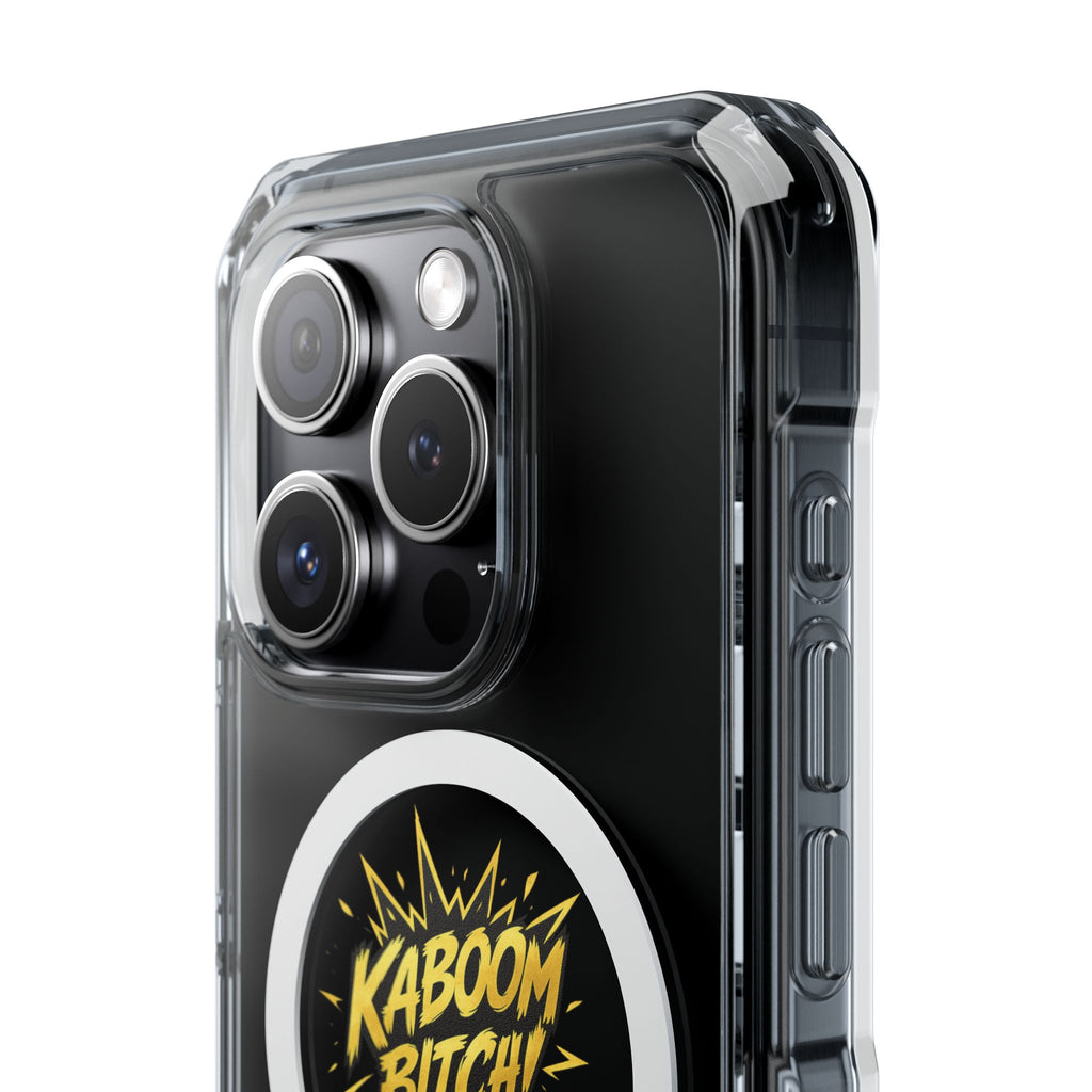 Kaboom Bitch iPhone Case