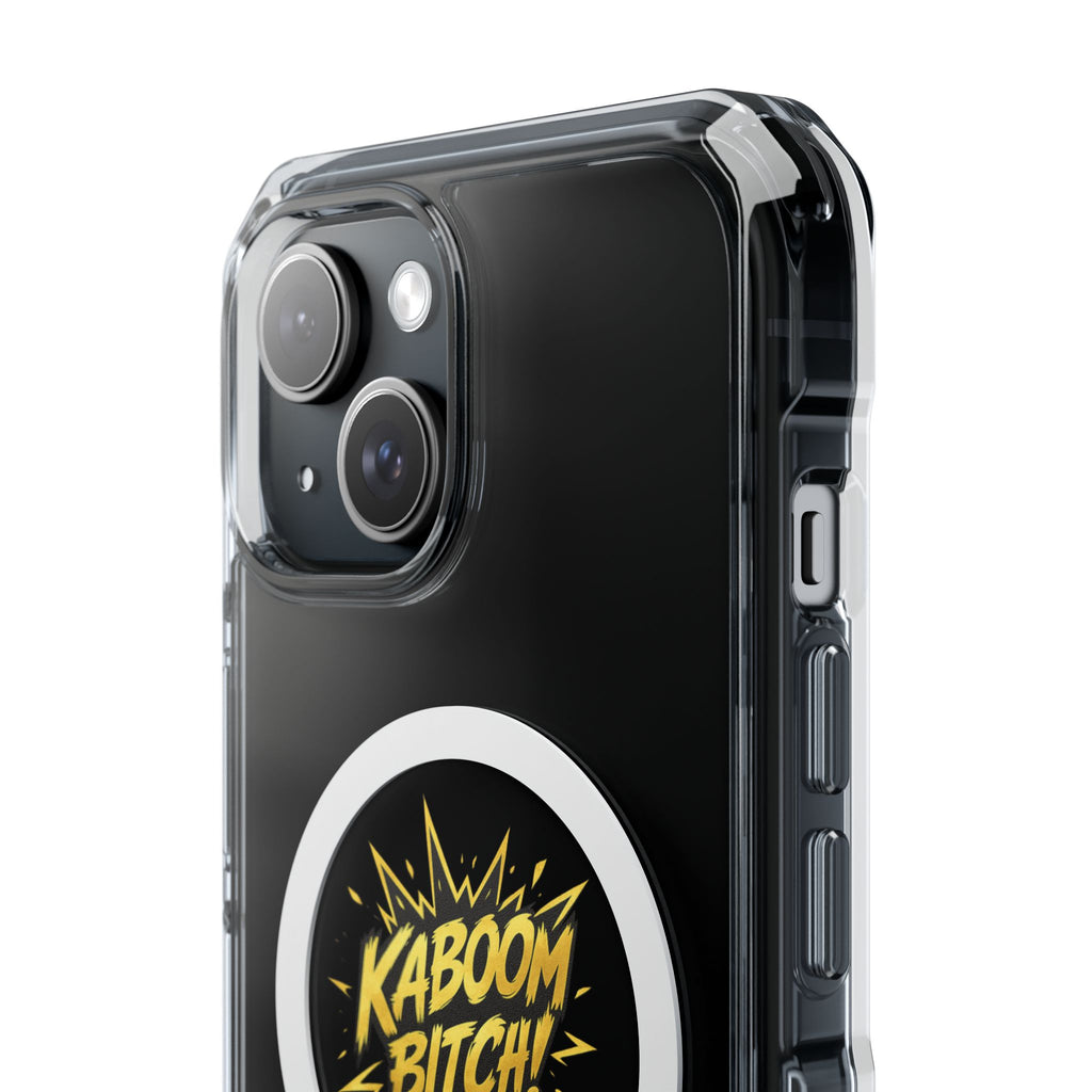 Kaboom Bitch iPhone Case