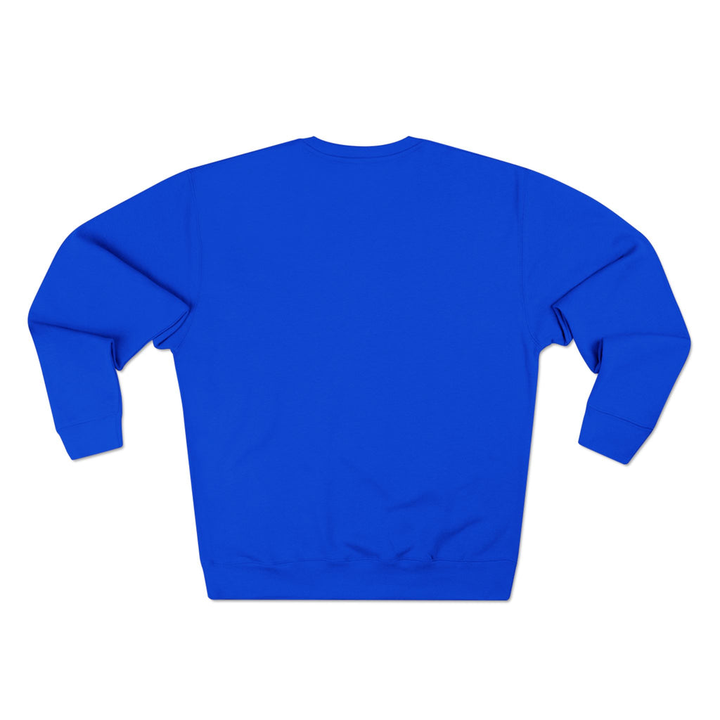 Sneaky Man Crewneck Sweatshirt — Retro Collegiate Graphic Pullover