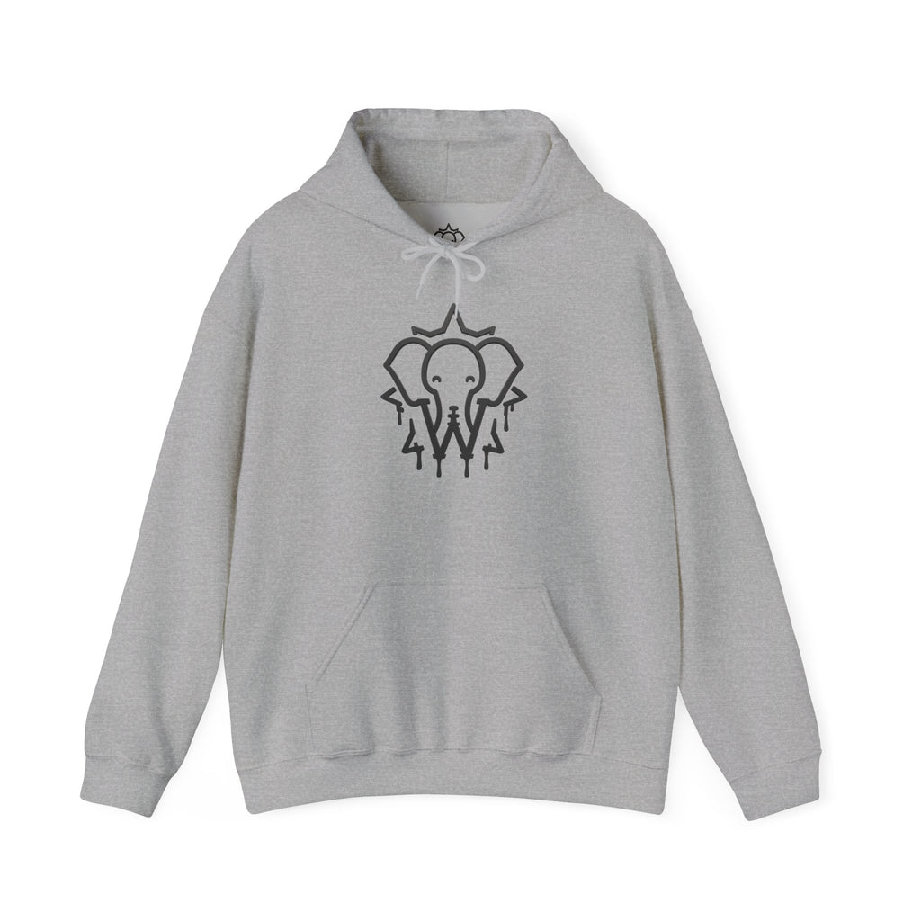 Wesalinki Elephant Logo Hoodie