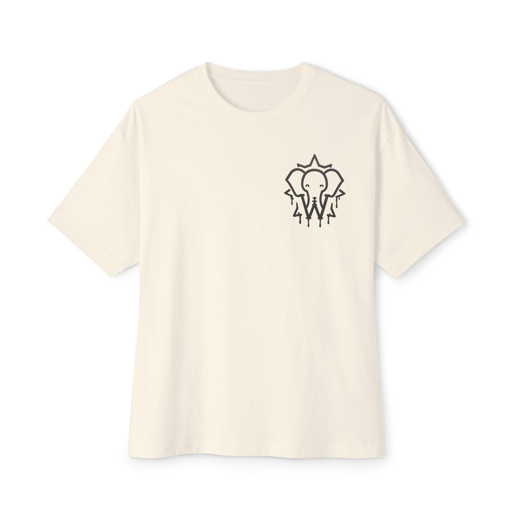 Wesalinki Elephant logo Oversize tee