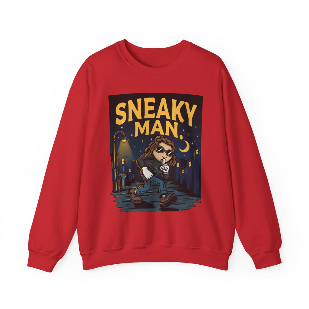 Sneaky Man Crewneck Sweatshirt