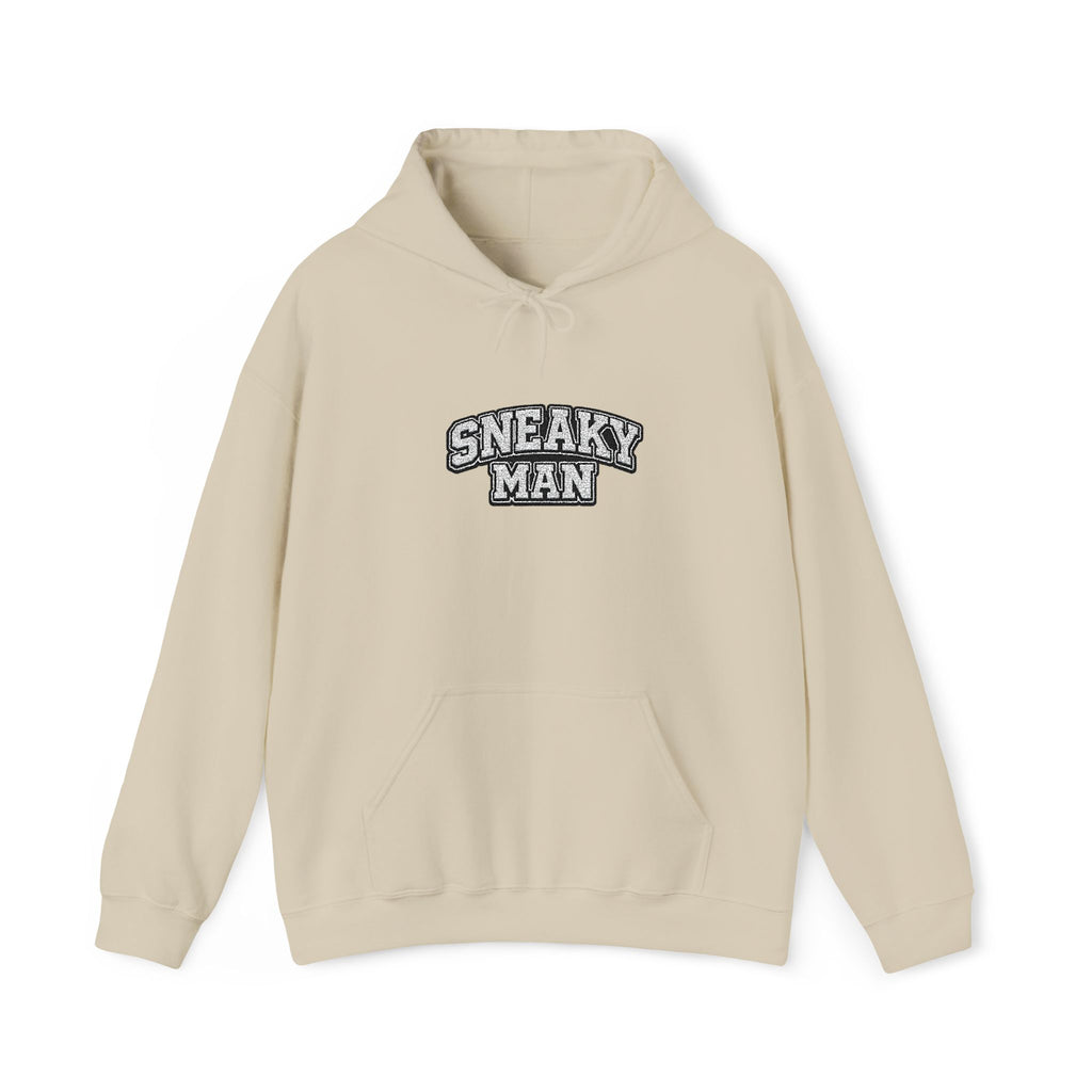 Sneaky Man Hoodie Embroidery