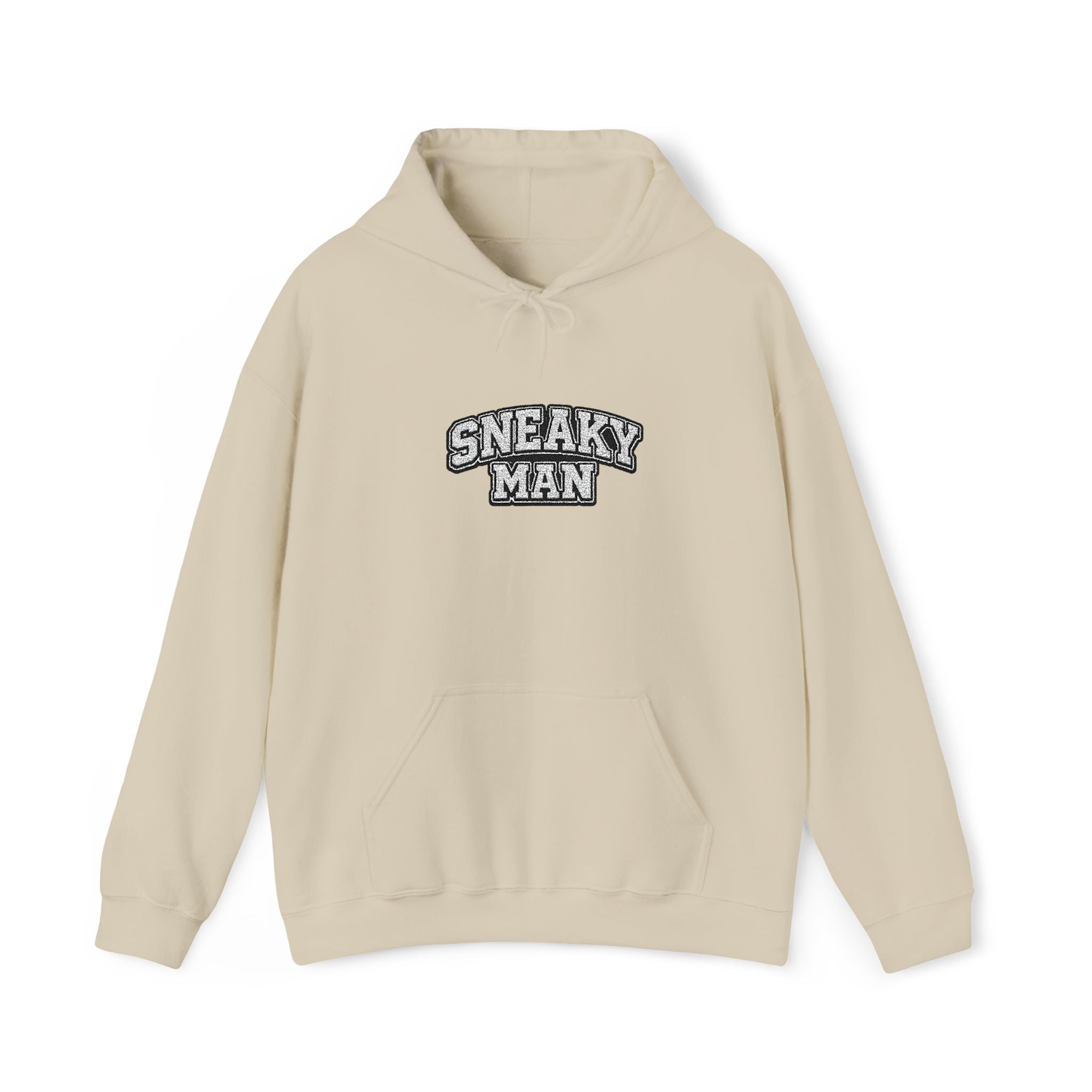 Sneaky Man Hoodie Embroidery