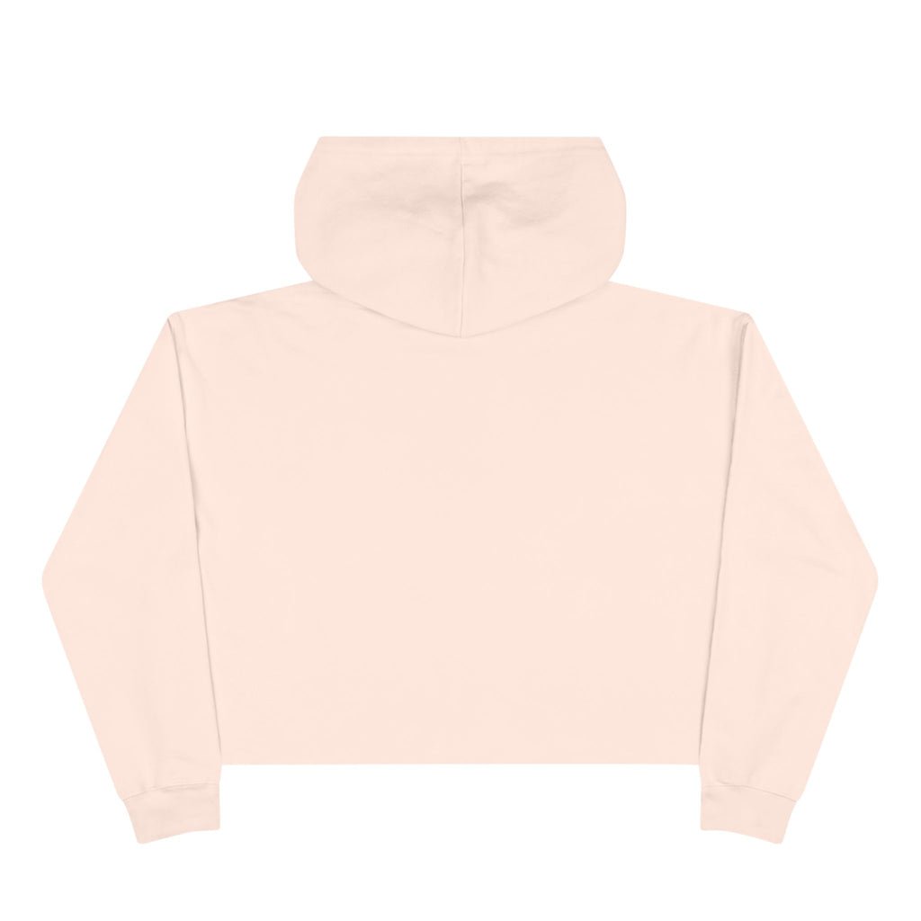 Sneaky Girl Cropped Hoodie — Retro Lettering