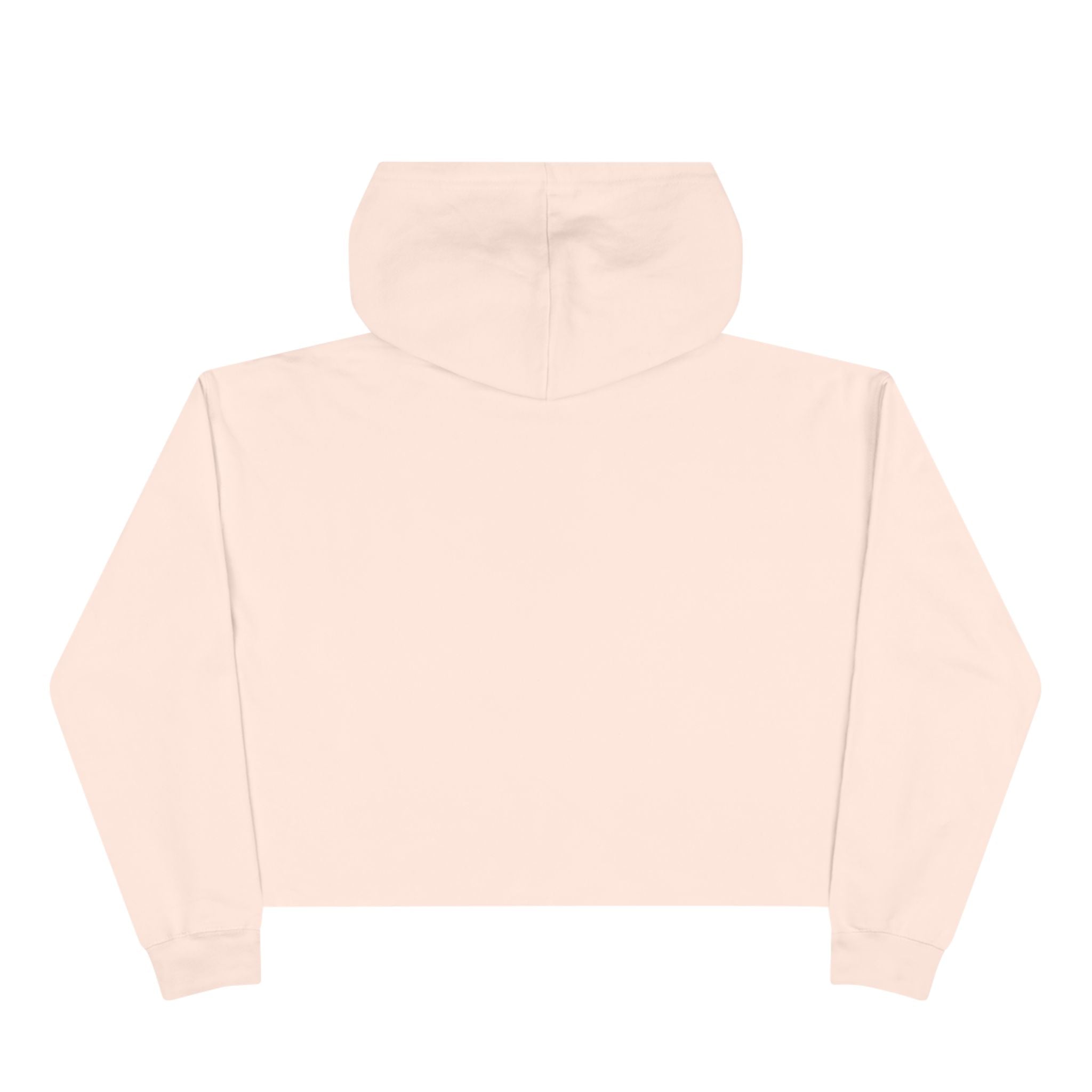 Sneaky Girl Cropped Hoodie — Retro Lettering