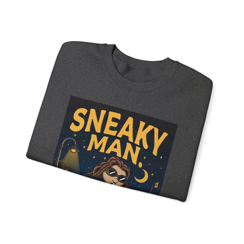 Sneaky Man Crewneck Sweatshirt