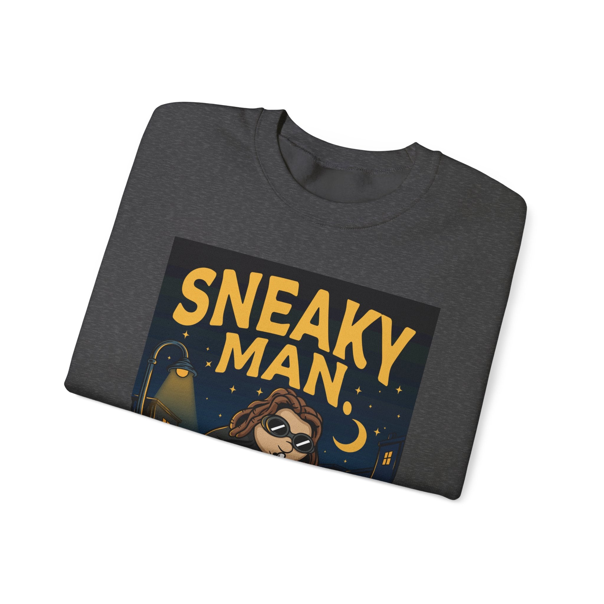Sneaky Man Crewneck Sweatshirt