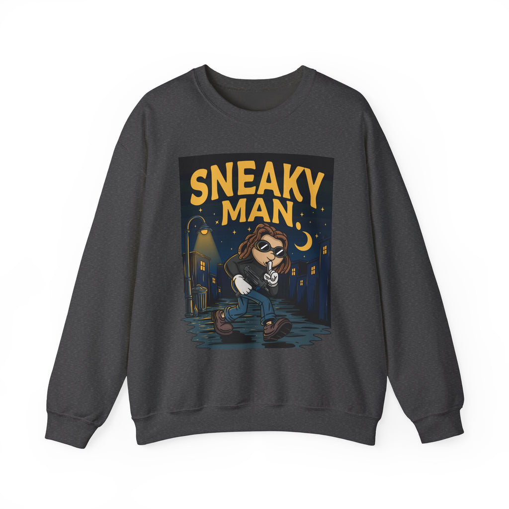 Sneaky Man Crewneck Sweatshirt