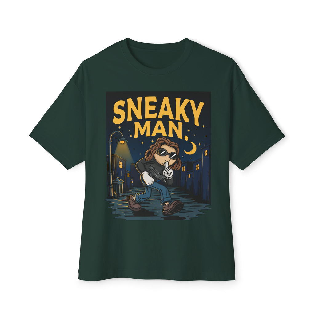 Oversized Sneaky Man Box T‑Shirt