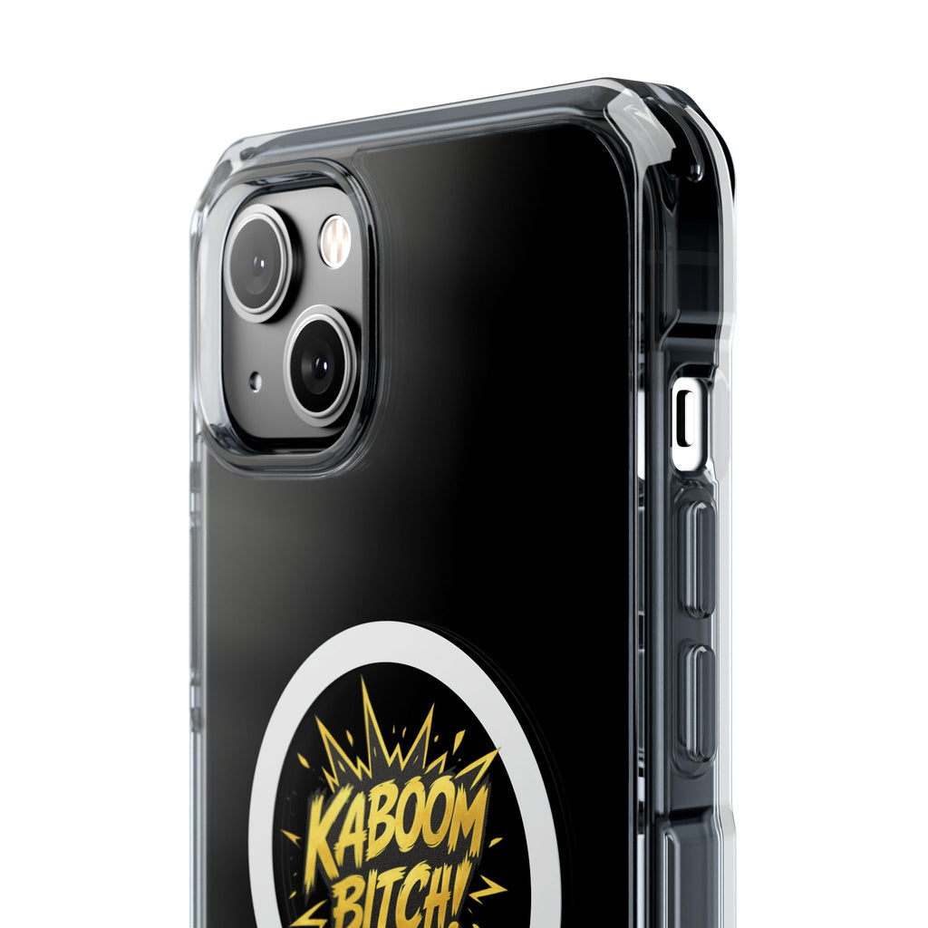 Kaboom Bitch iPhone Case