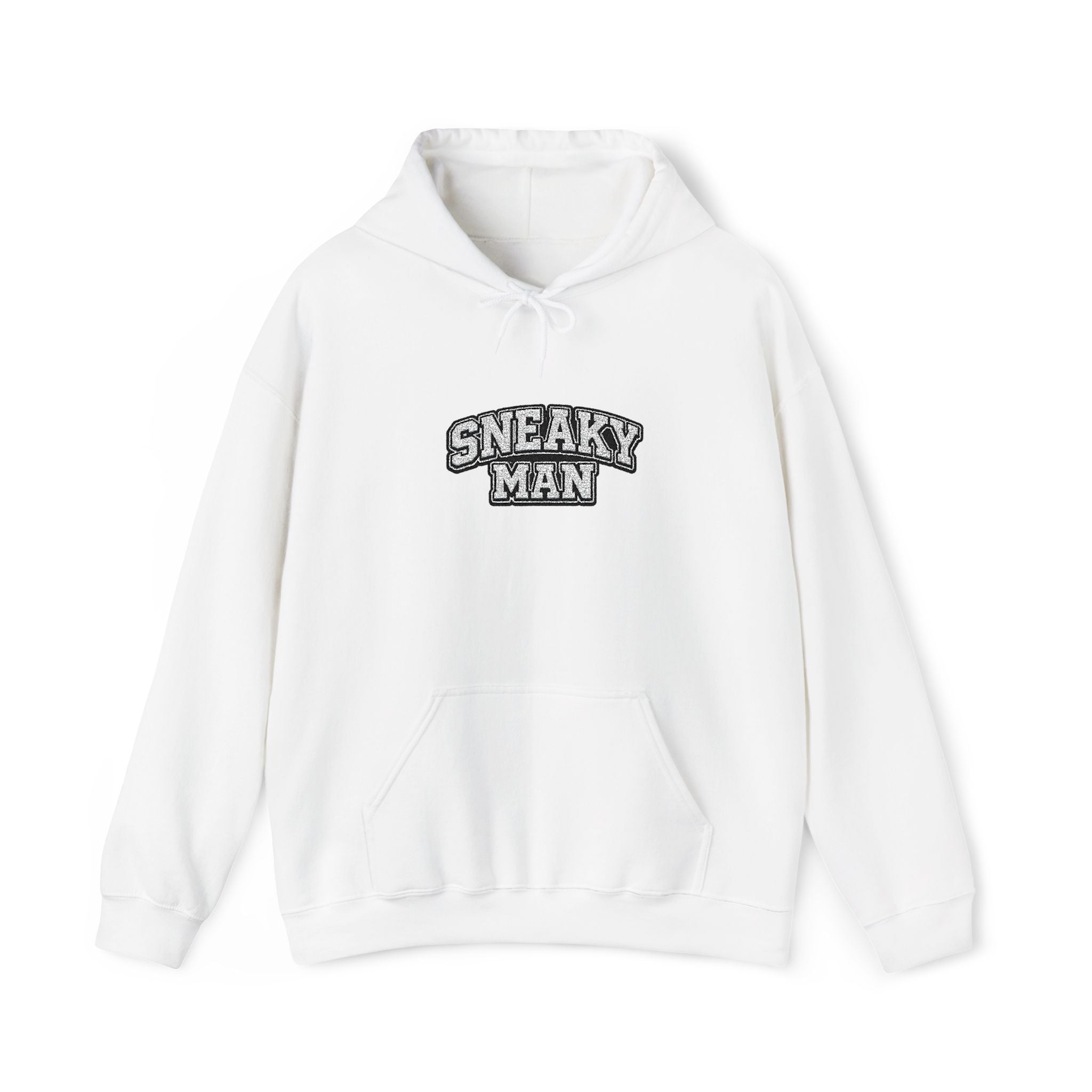 Sneaky Man Hoodie Embroidery