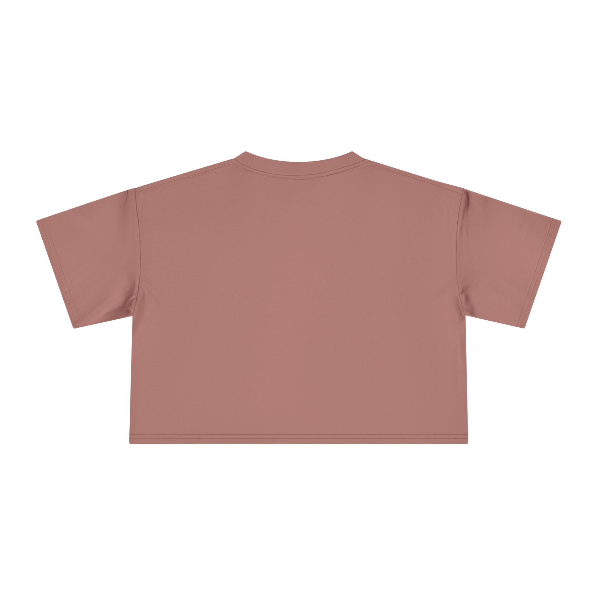 Sneaky Girl Pink Retro Crop Tee