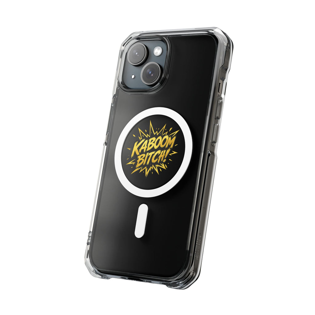 Kaboom Bitch iPhone Case
