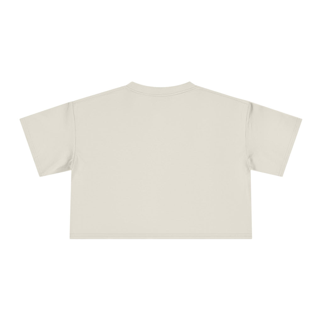 Sneaky Girl Pink Retro Crop Tee