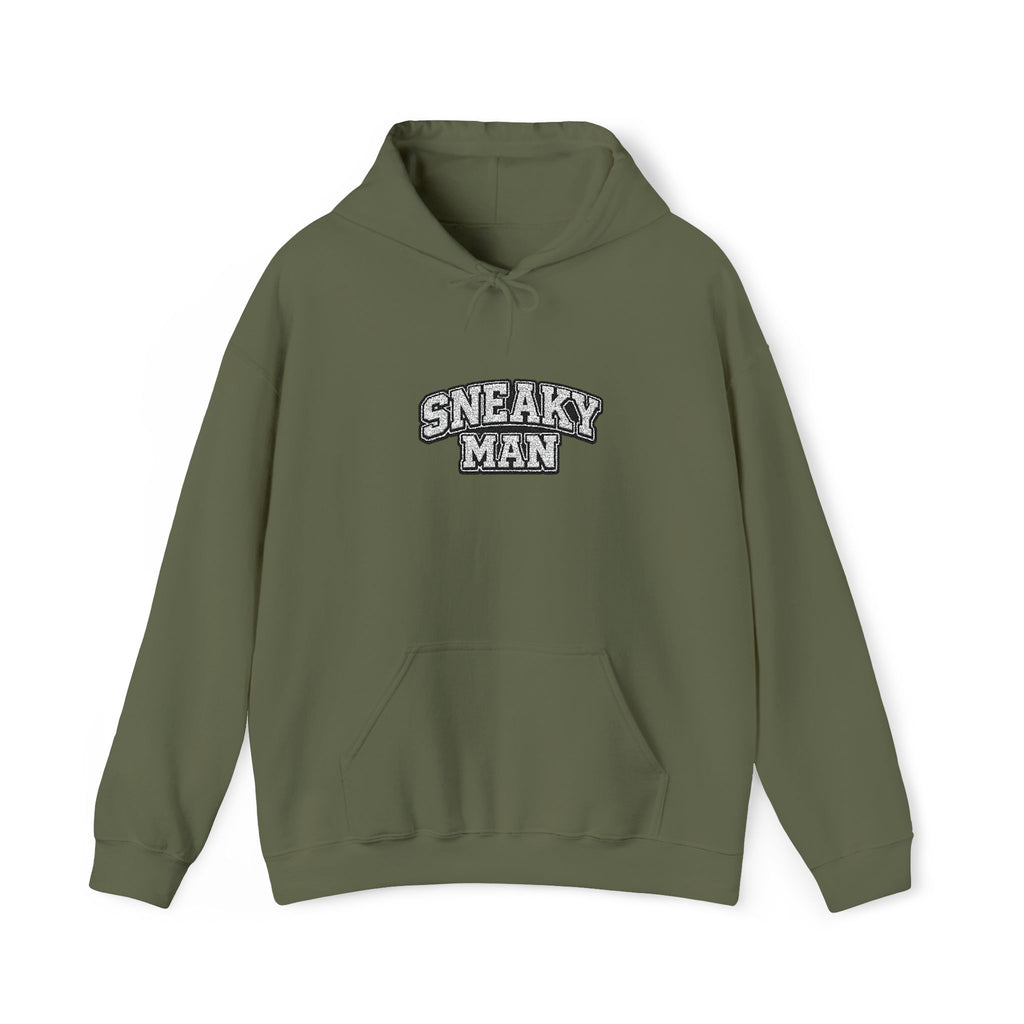 Sneaky Man Hoodie Embroidery