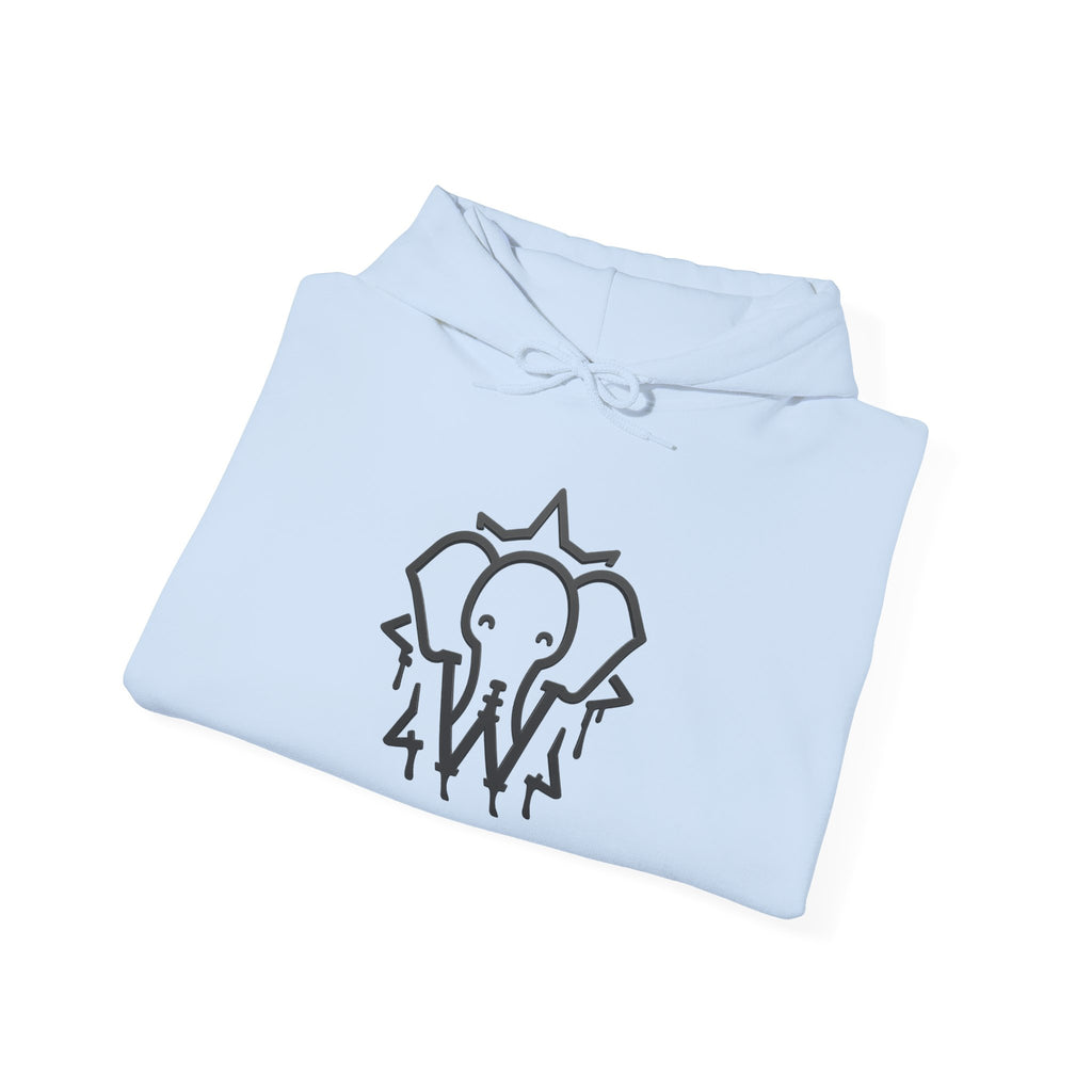 Wesalinki Elephant Logo Hoodie
