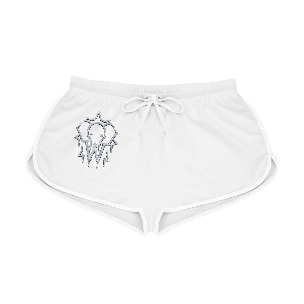 Elephant Logo Women's Relaxed Shorts — Casual Summer Beach Lounge Shorts