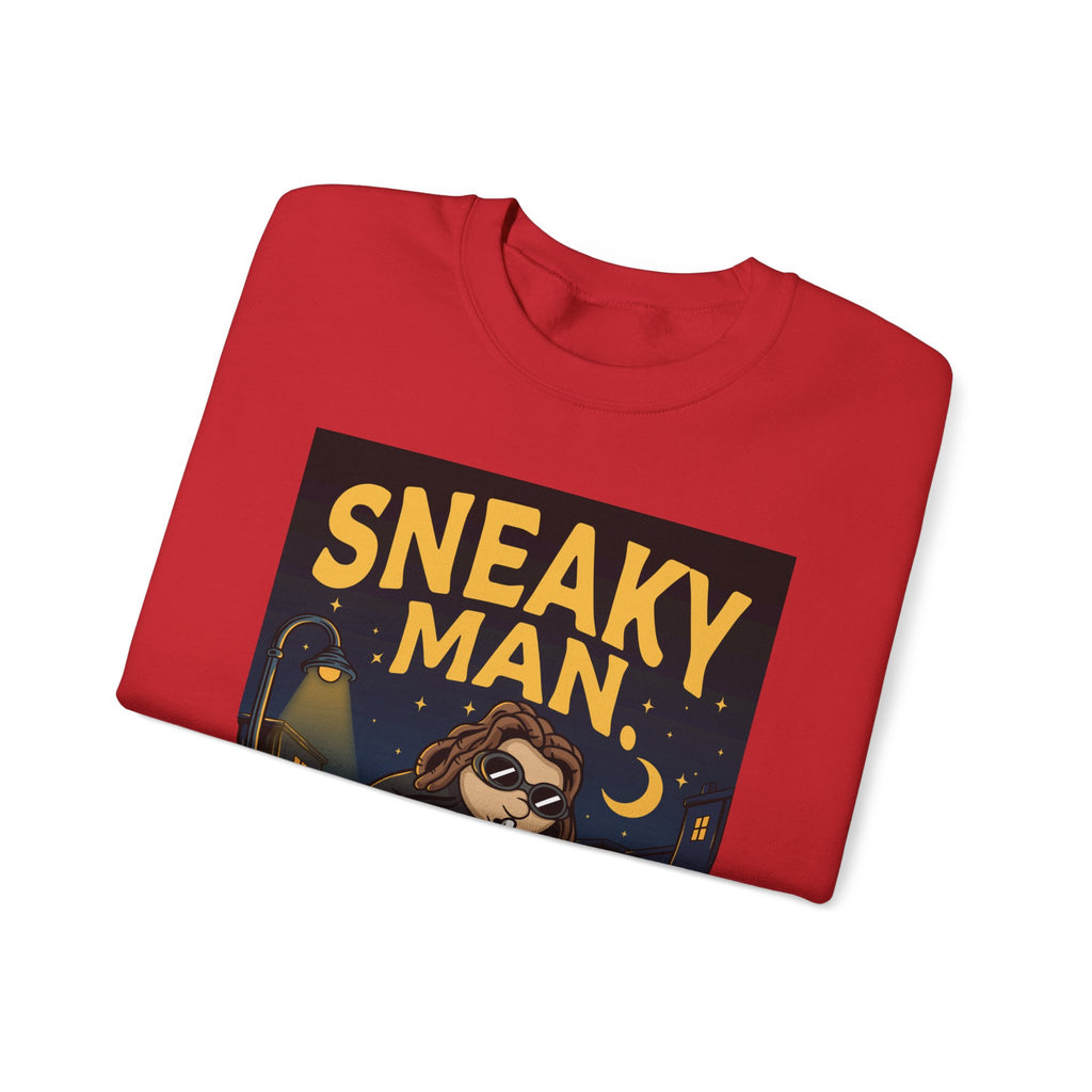 Sneaky Man Crewneck Sweatshirt