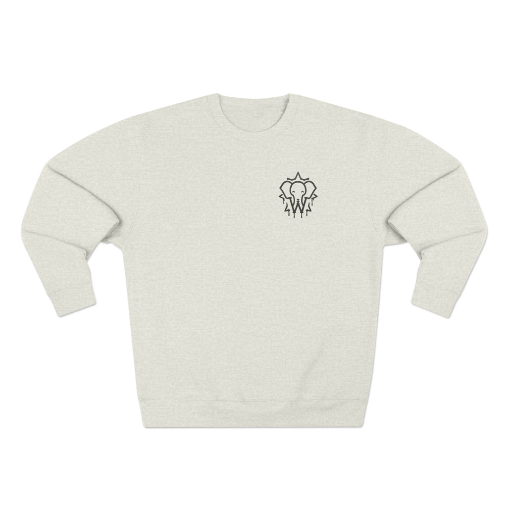 Wesalinki Elephant Logo Crewneck
