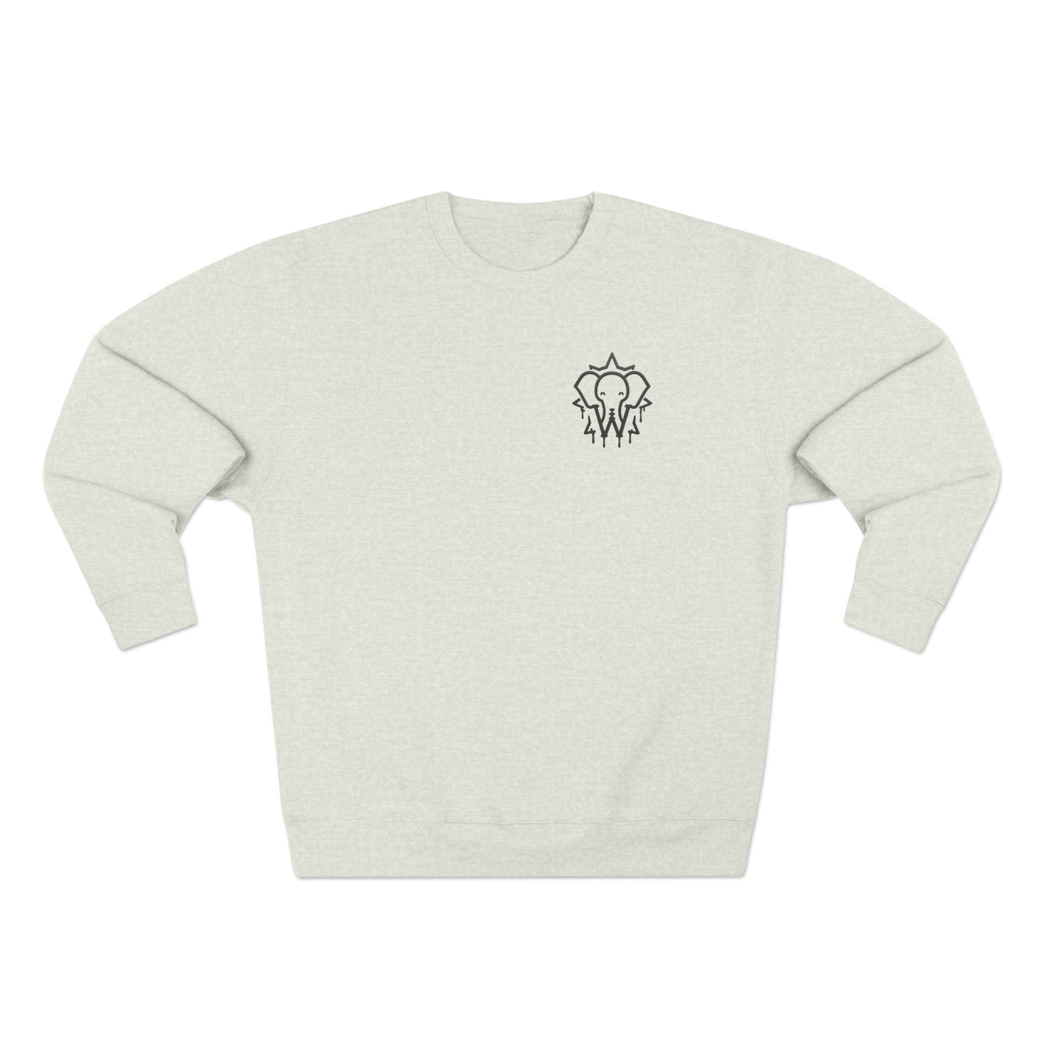 Wesalinki Elephant Logo Crewneck