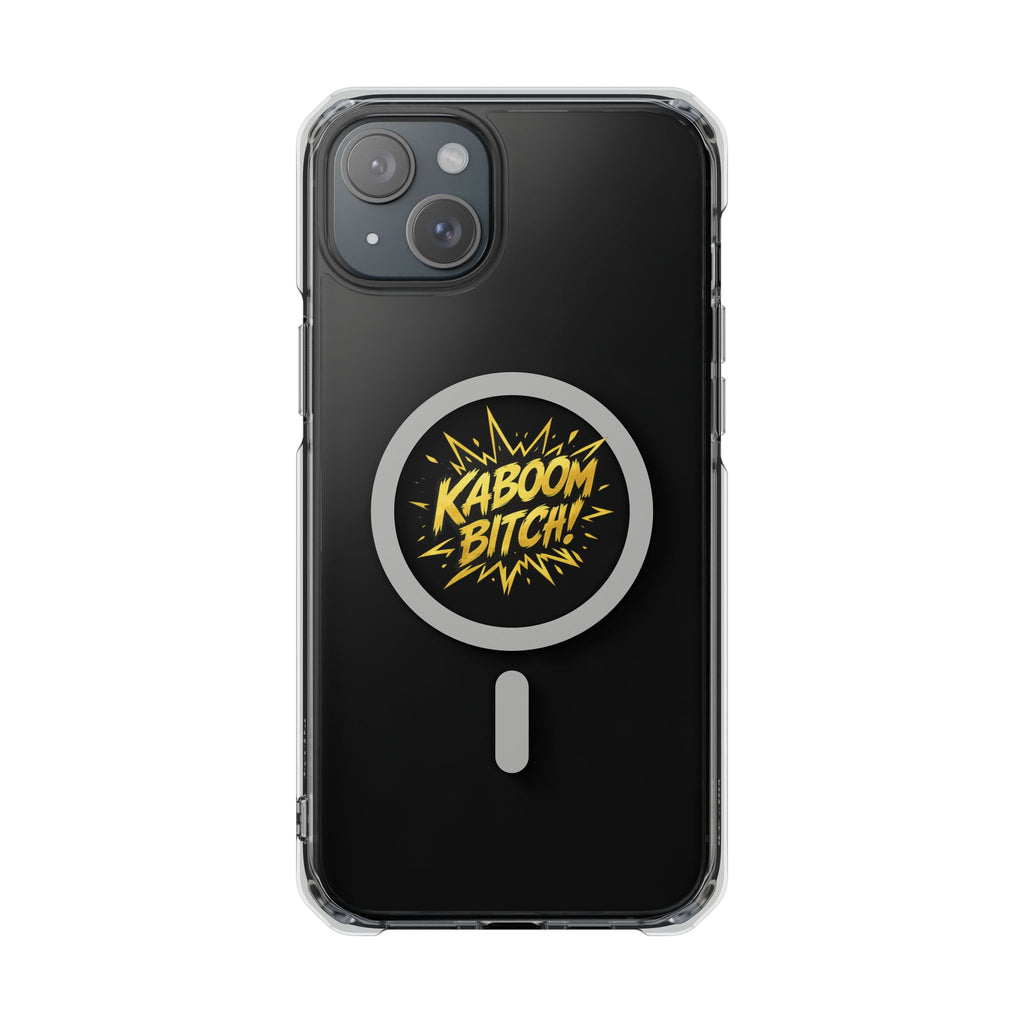Kaboom Bitch iPhone Case