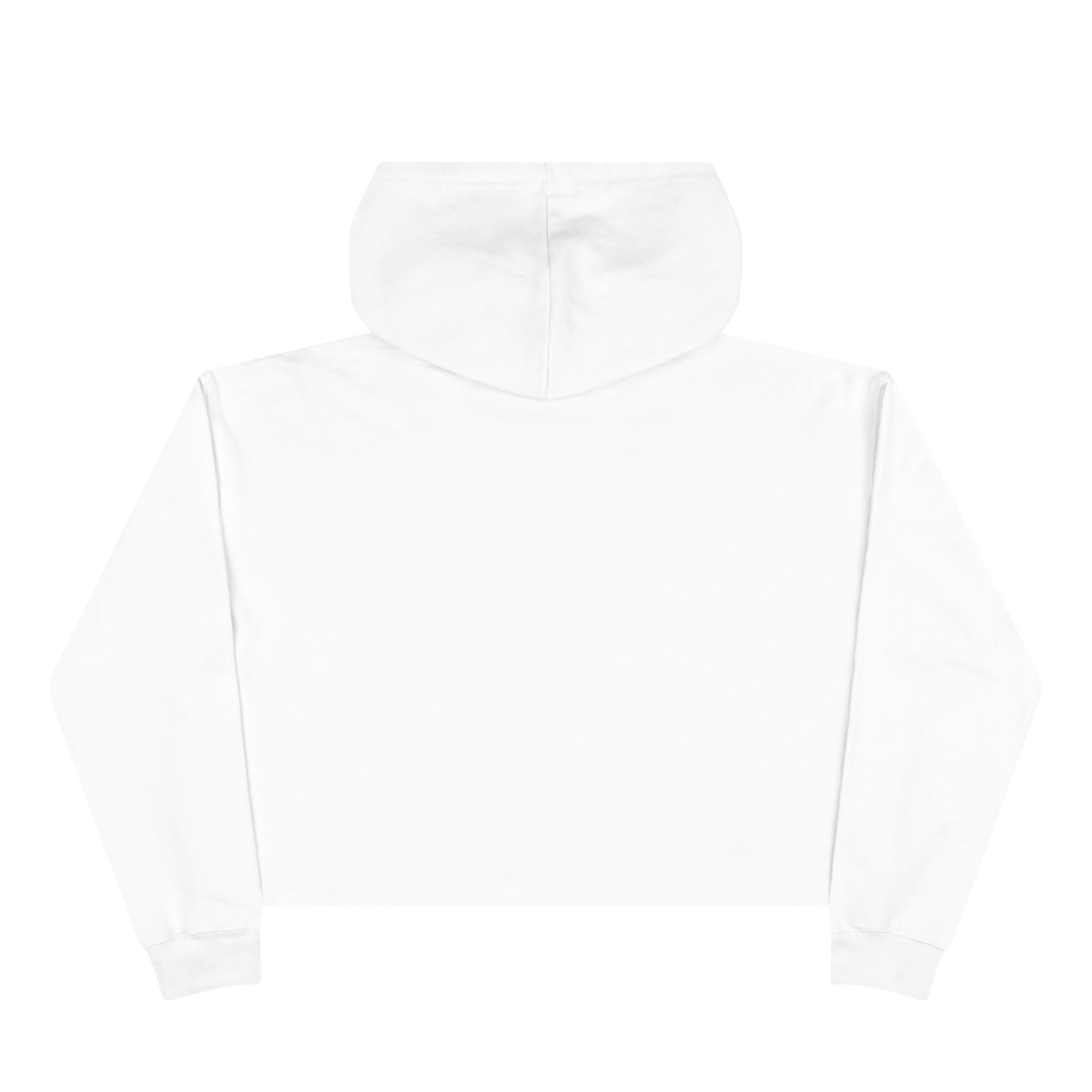 Sneaky Girl Cropped Hoodie — Retro Lettering