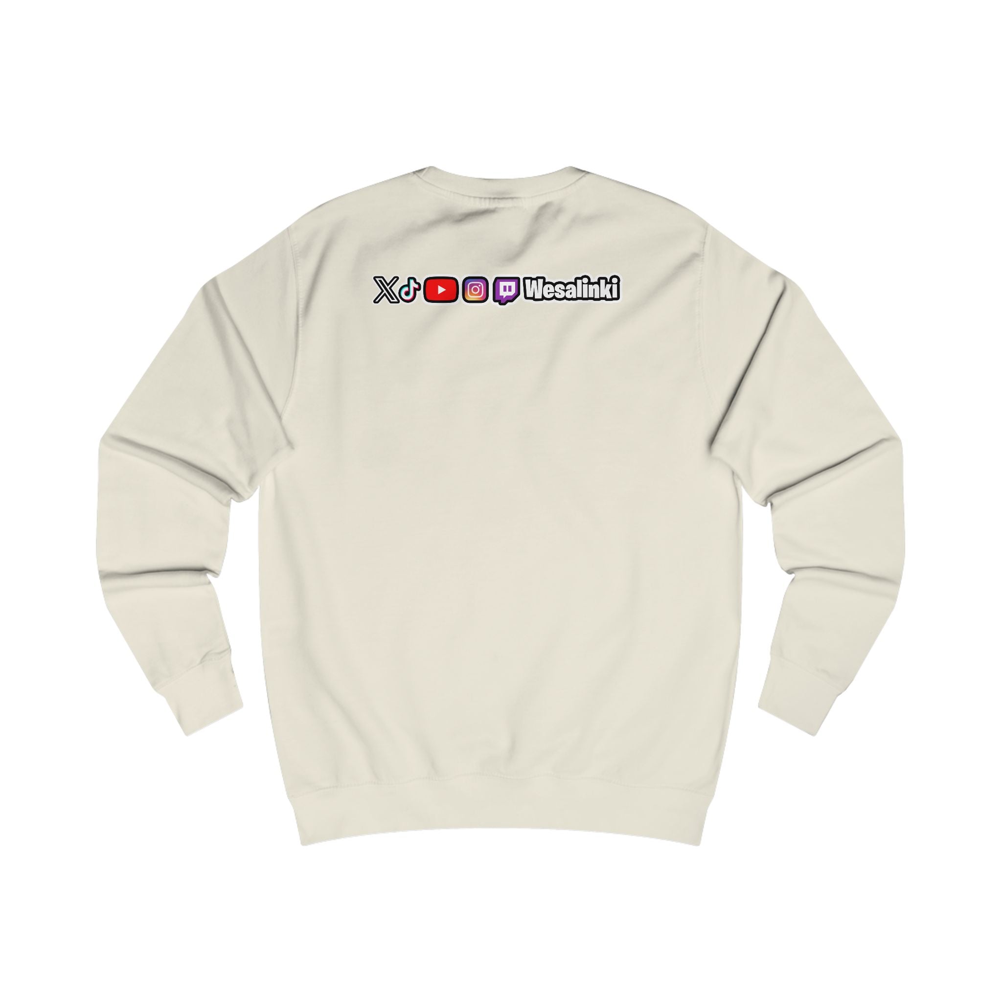 Sneaky Man Sweatshirt — Funny Nighttime Thief Cartoon Crewneck