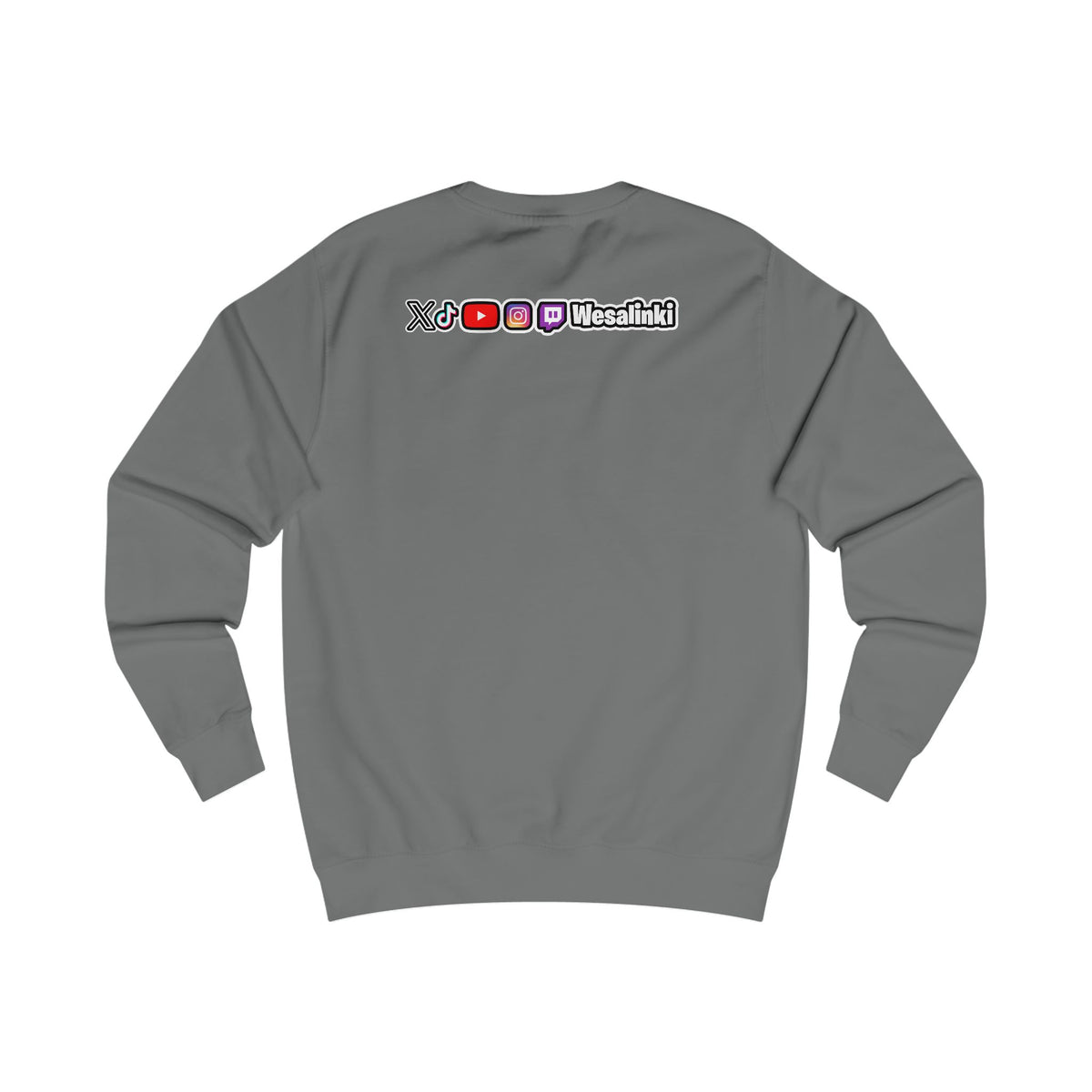 Sneaky Man Sweatshirt — Funny Nighttime Thief Cartoon Crewneck