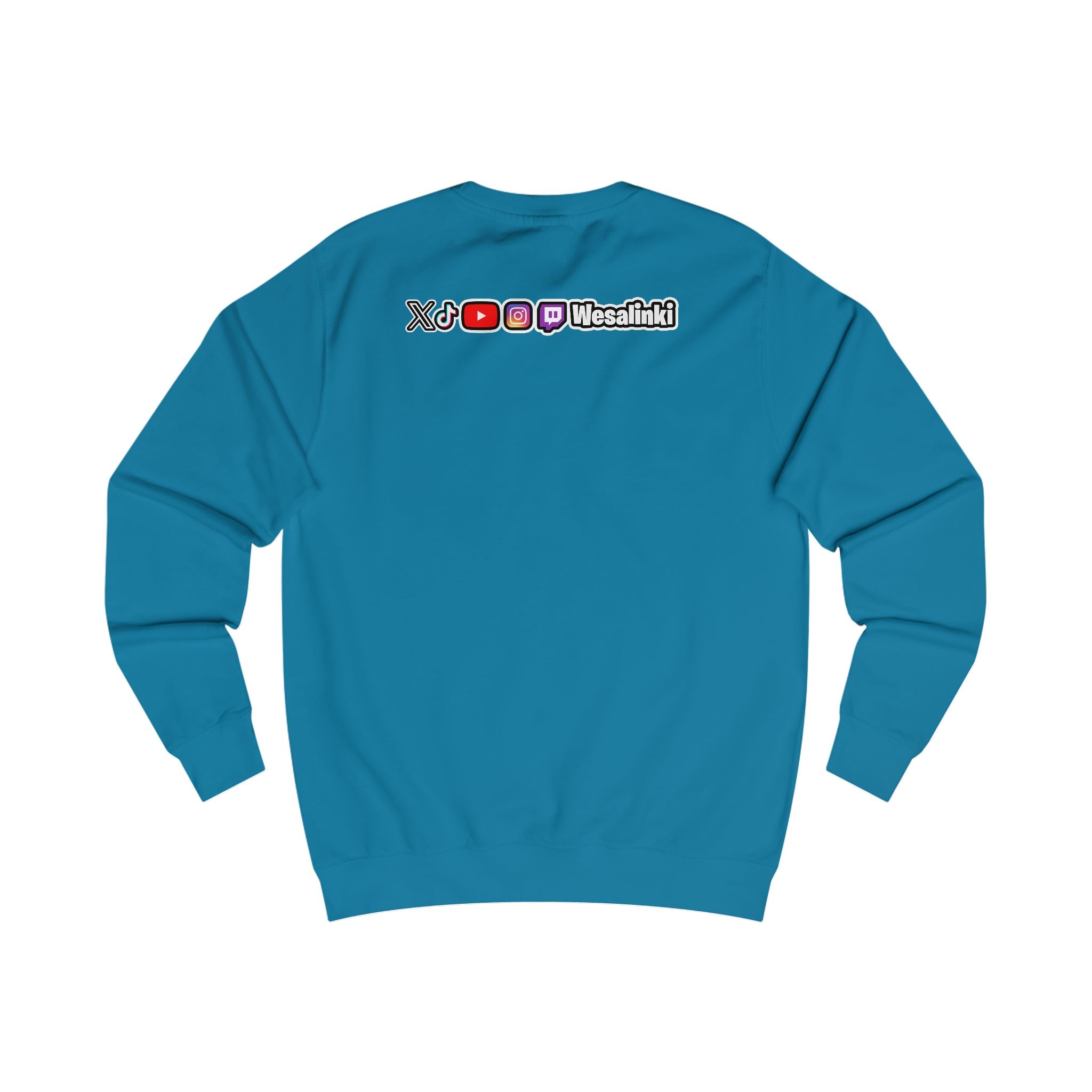 Sneaky Man Sweatshirt — Funny Nighttime Thief Cartoon Crewneck