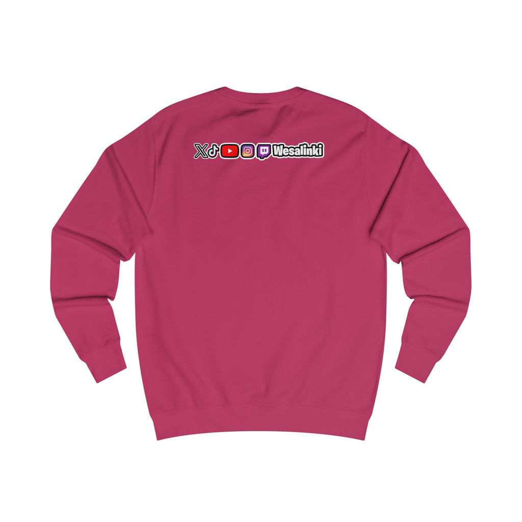 Sneaky Man Sweatshirt — Funny Nighttime Thief Cartoon Crewneck