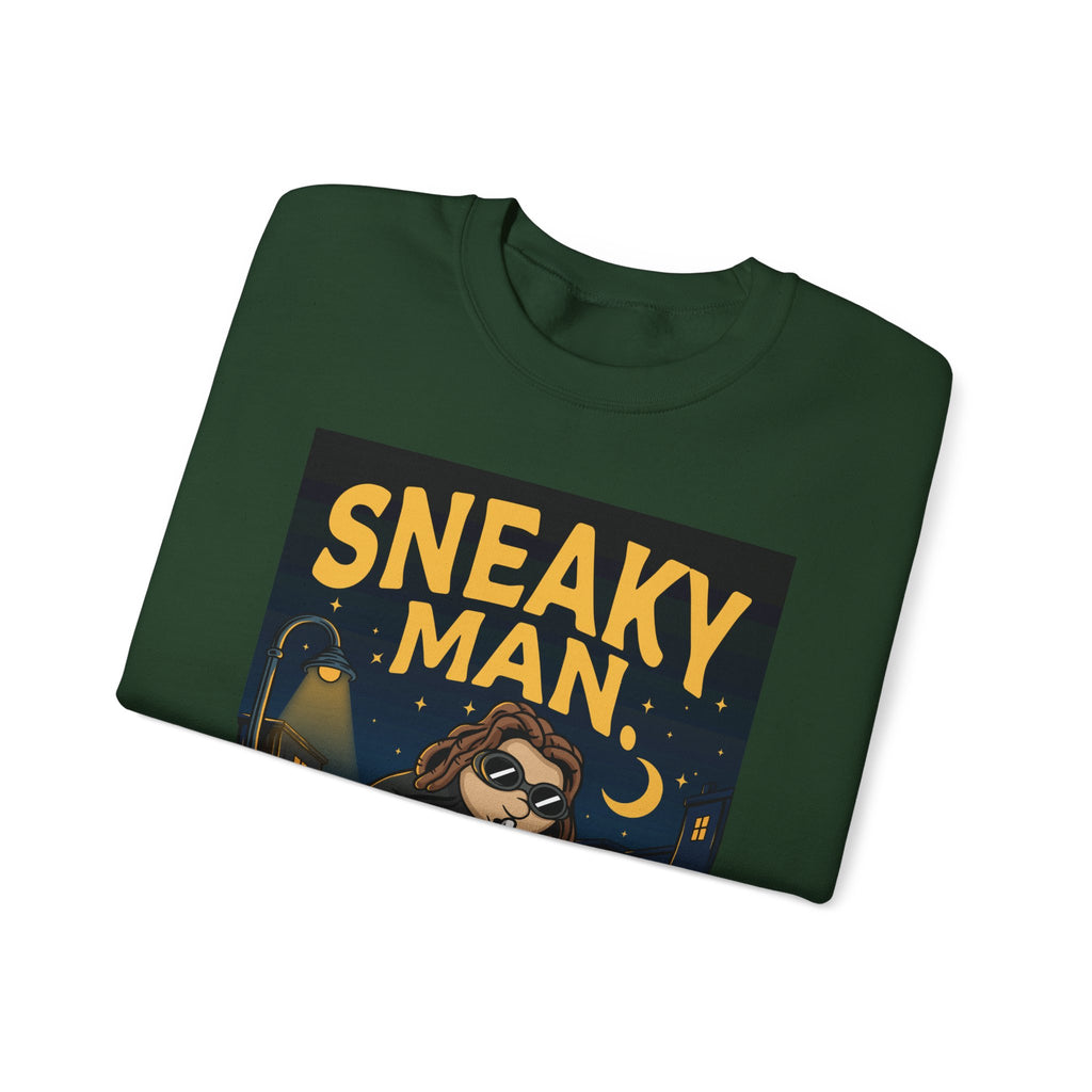 Sneaky Man Crewneck Sweatshirt