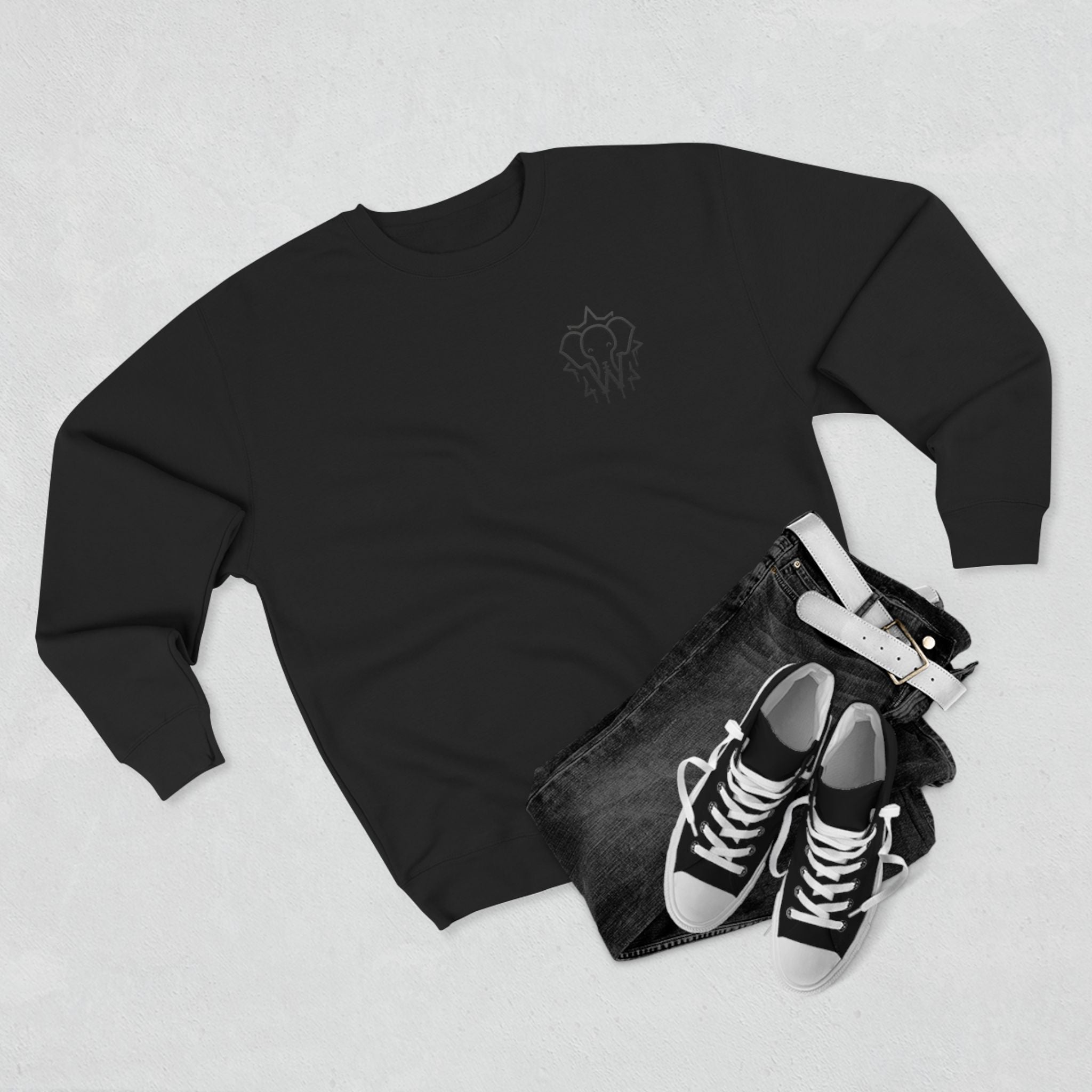 Wesalinki Elephant Logo Crewneck