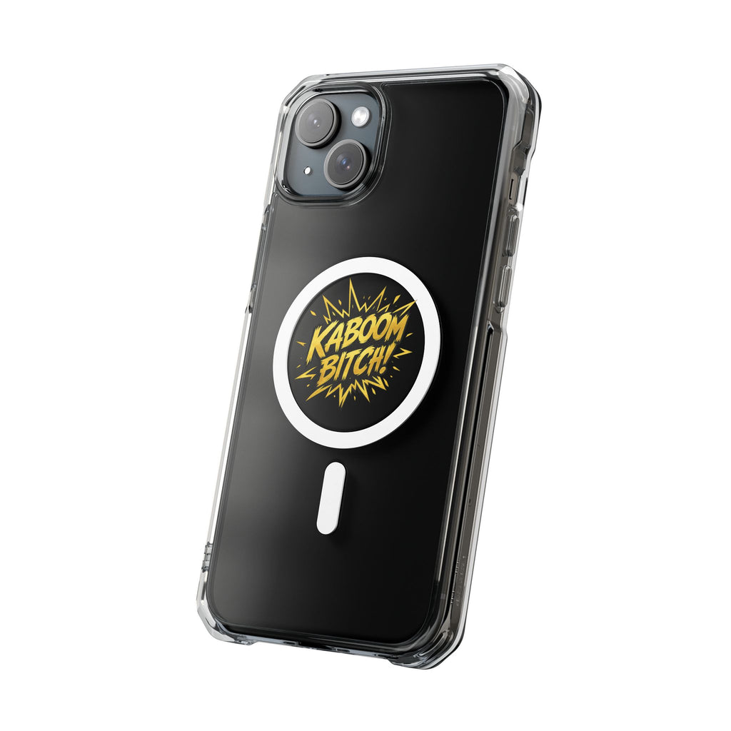 Kaboom Bitch iPhone Case