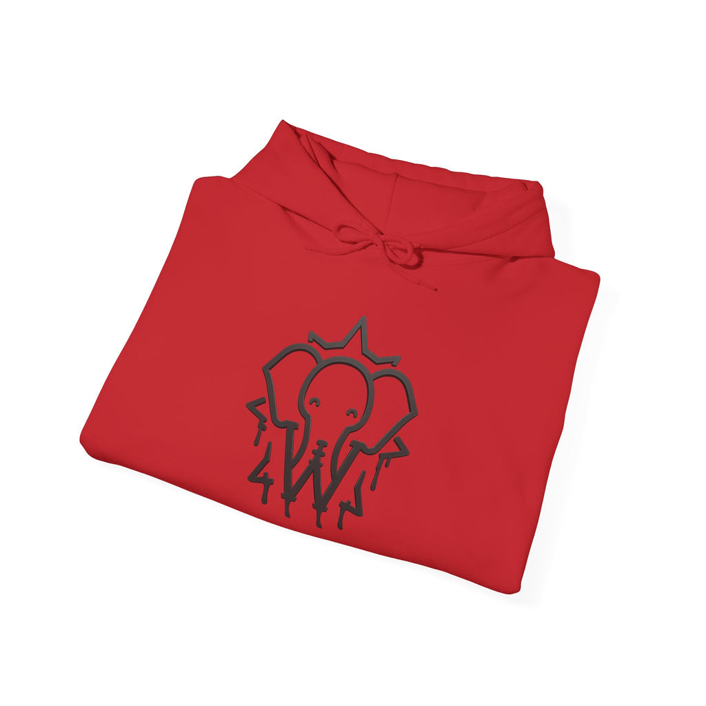 Wesalinki Elephant Logo Hoodie