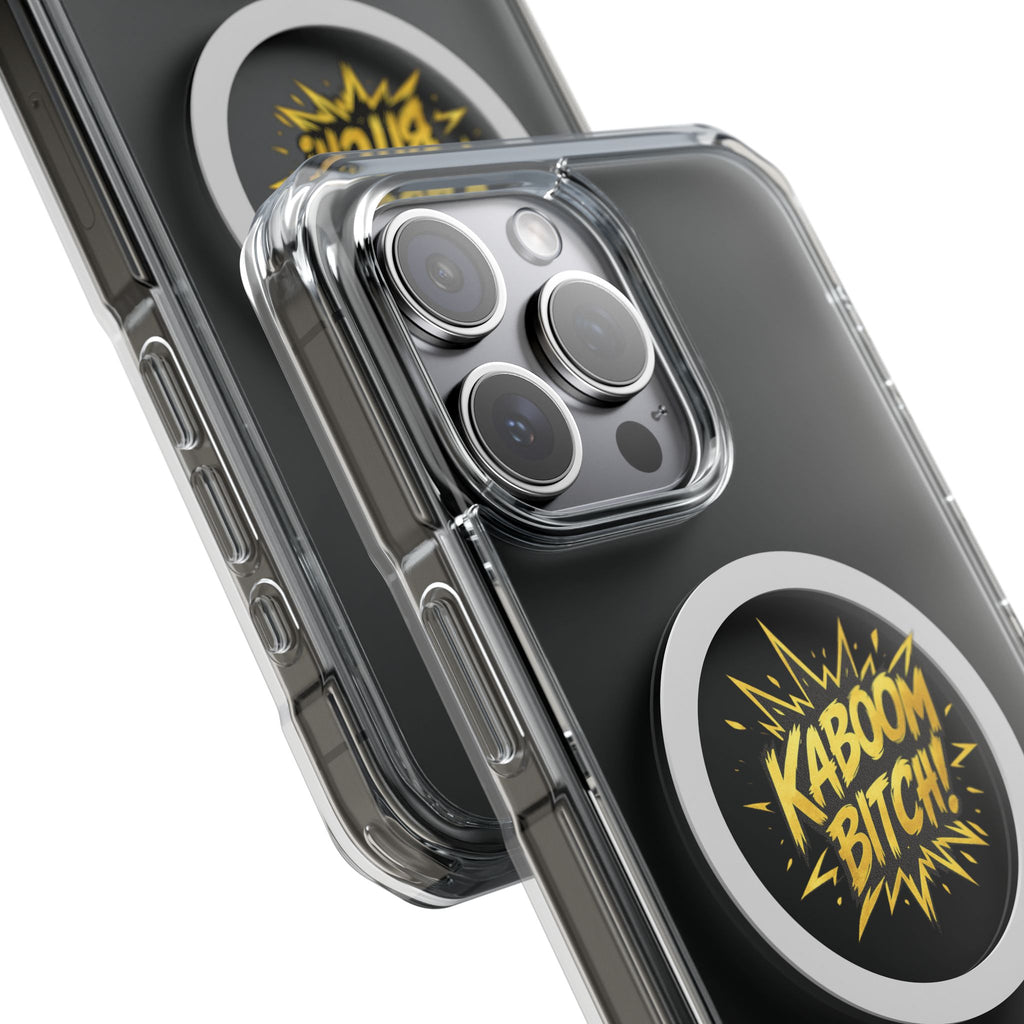 Kaboom Bitch iPhone Case