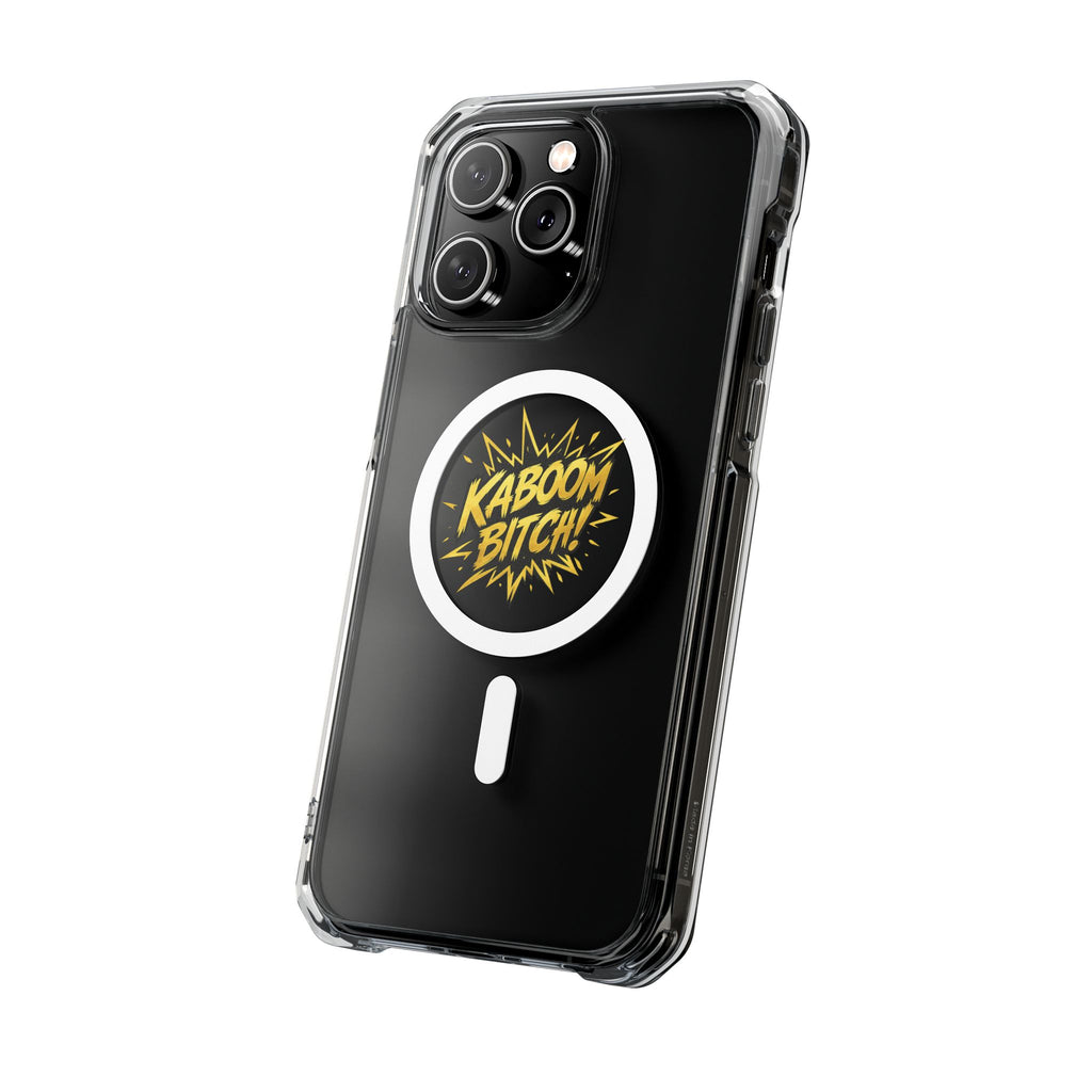 Kaboom Bitch iPhone Case