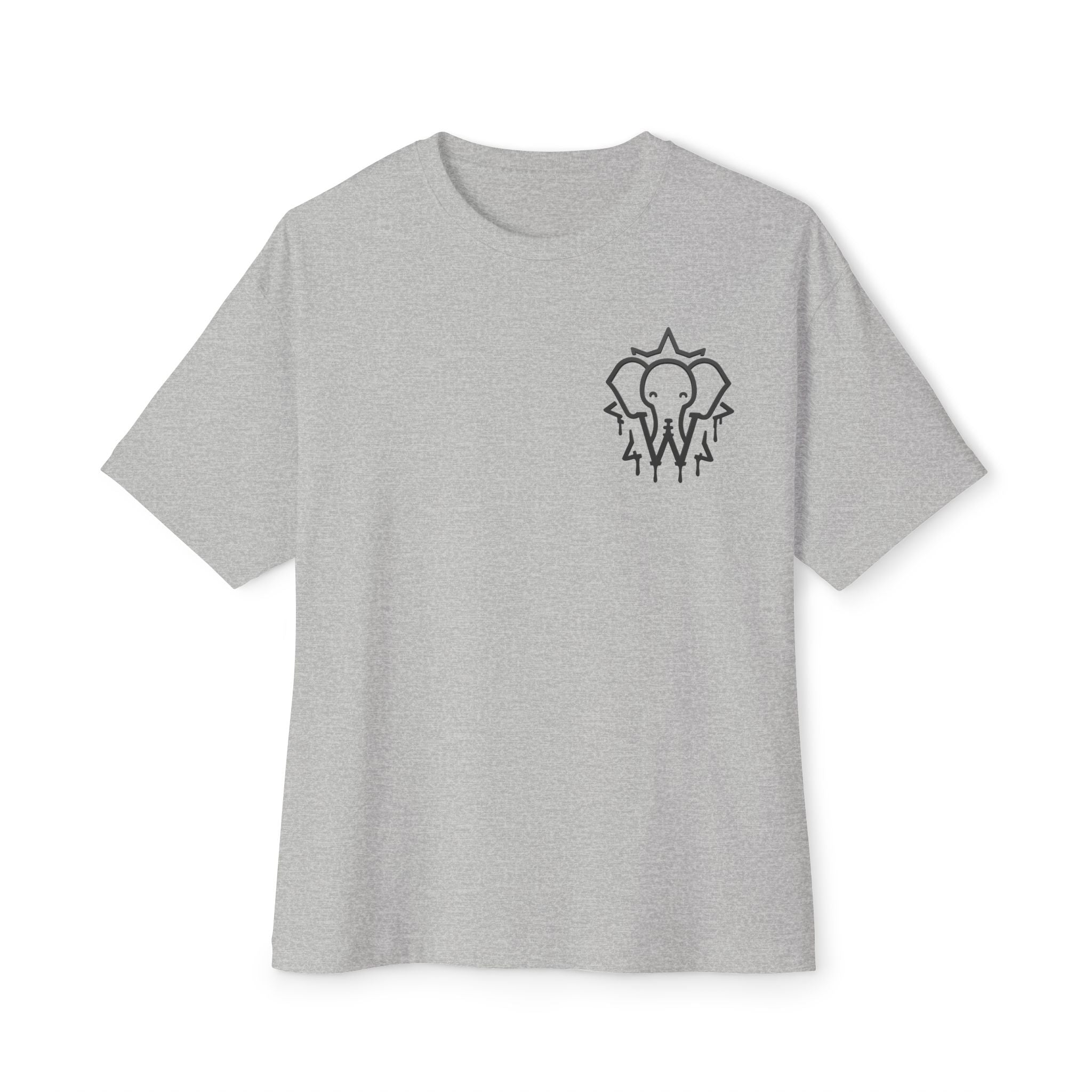 Wesalinki Elephant logo Oversize tee