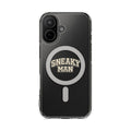 Sneaky Man Magnetic Clear iPhone Case — Clear MagSafe Compatible Protective Case